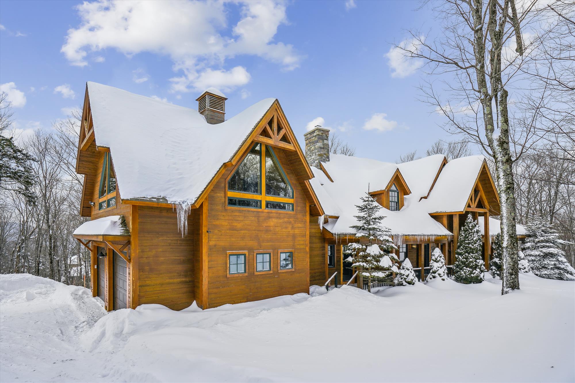 Front Exterior in Winter