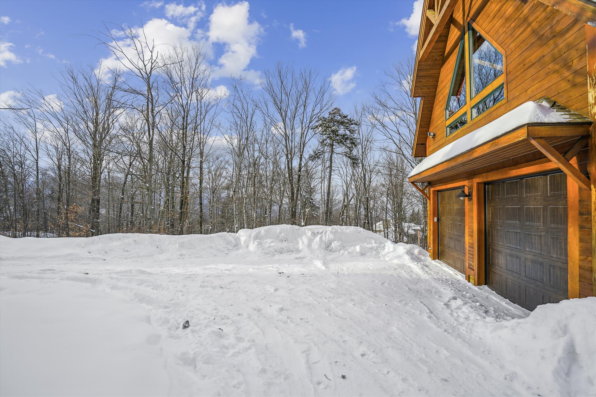 Winter Arrival at the Lodge