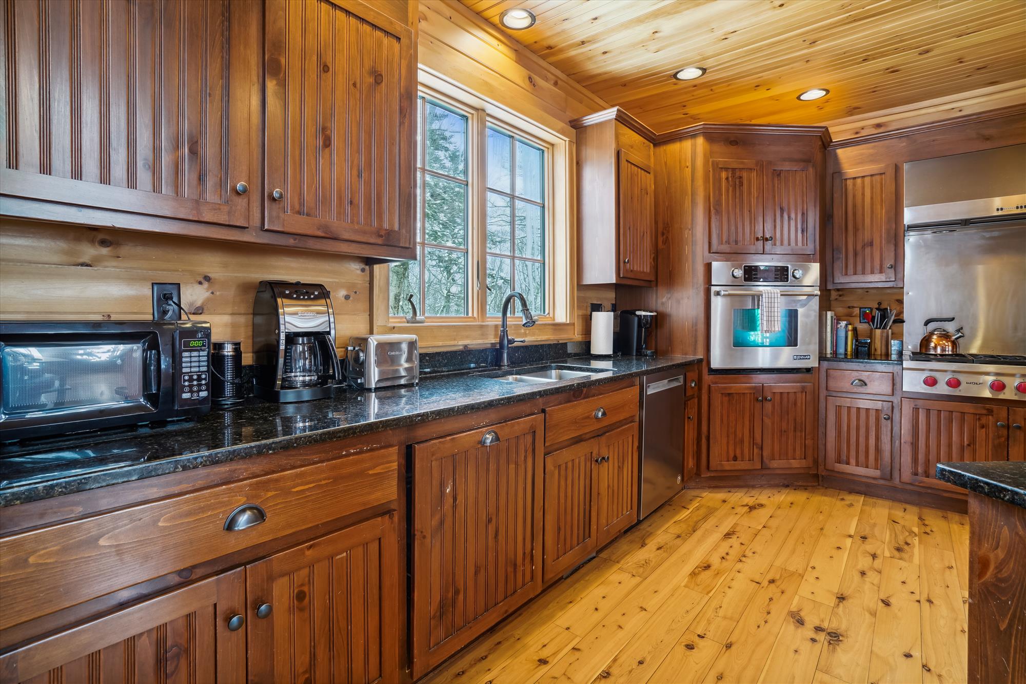 Spacious Kitchen Workspace