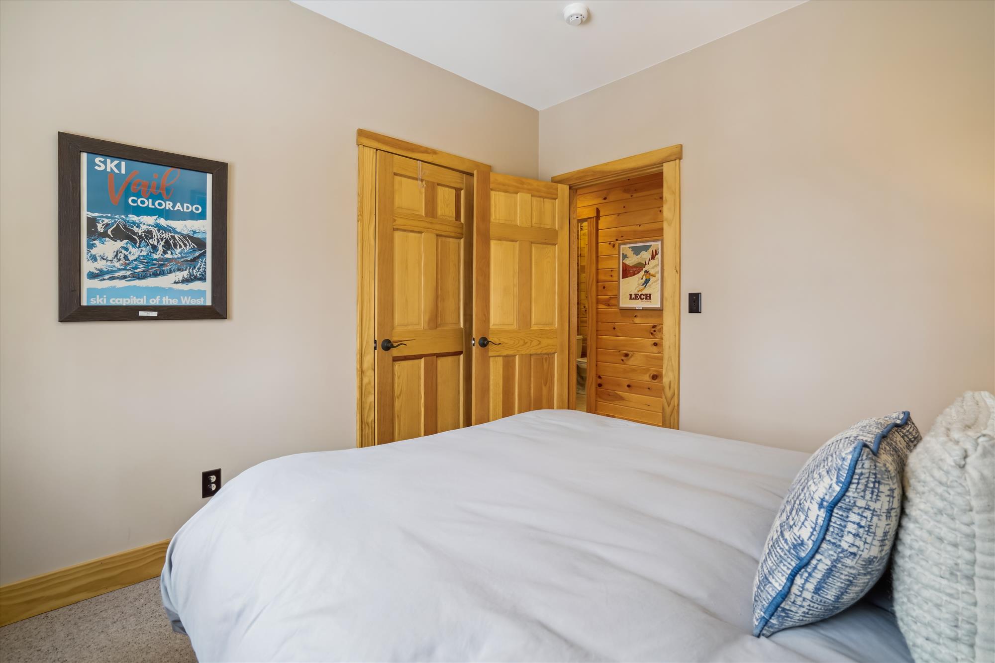 Bedroom with Closet Storage