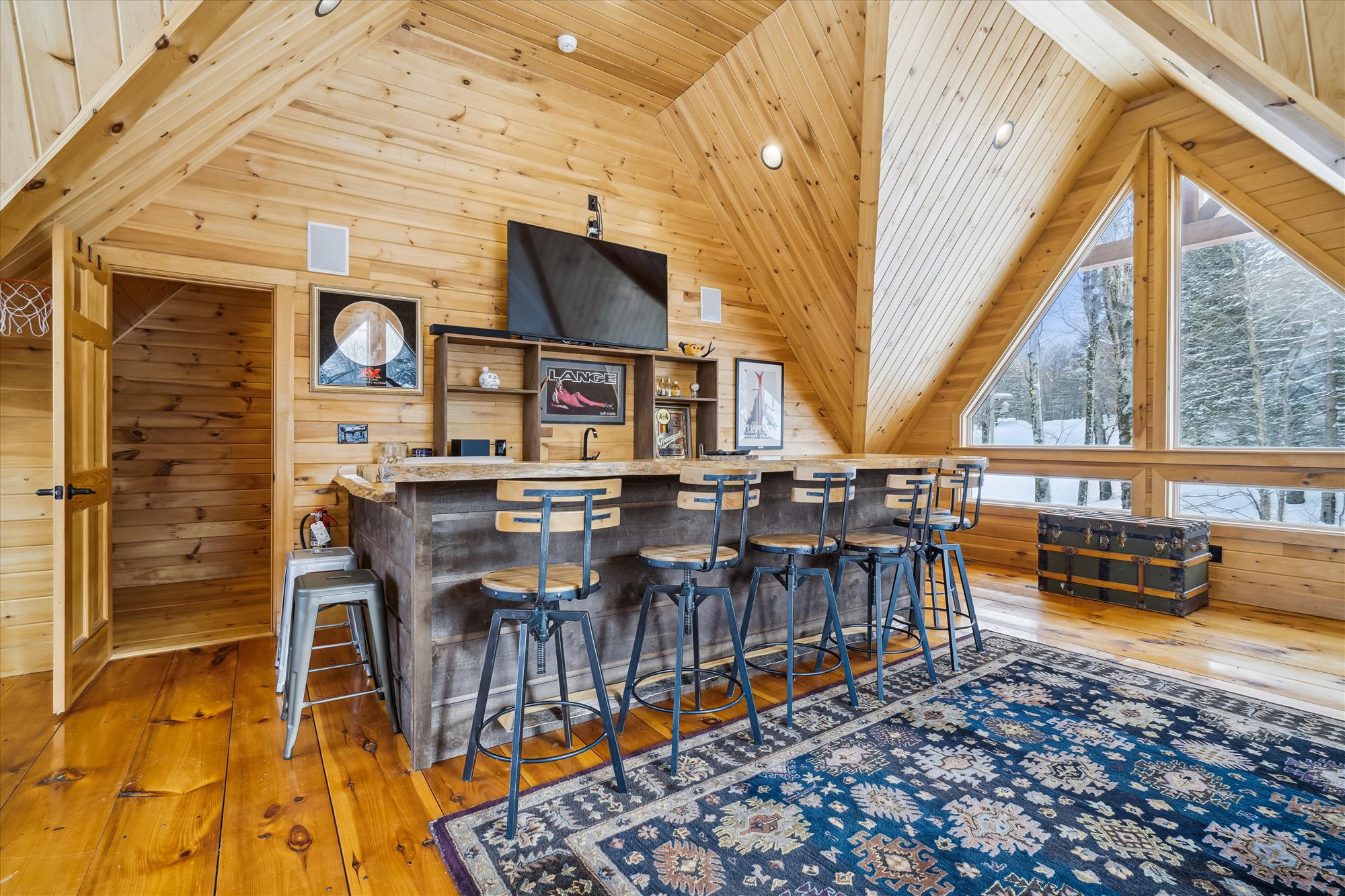 Bar Seating in the Loft