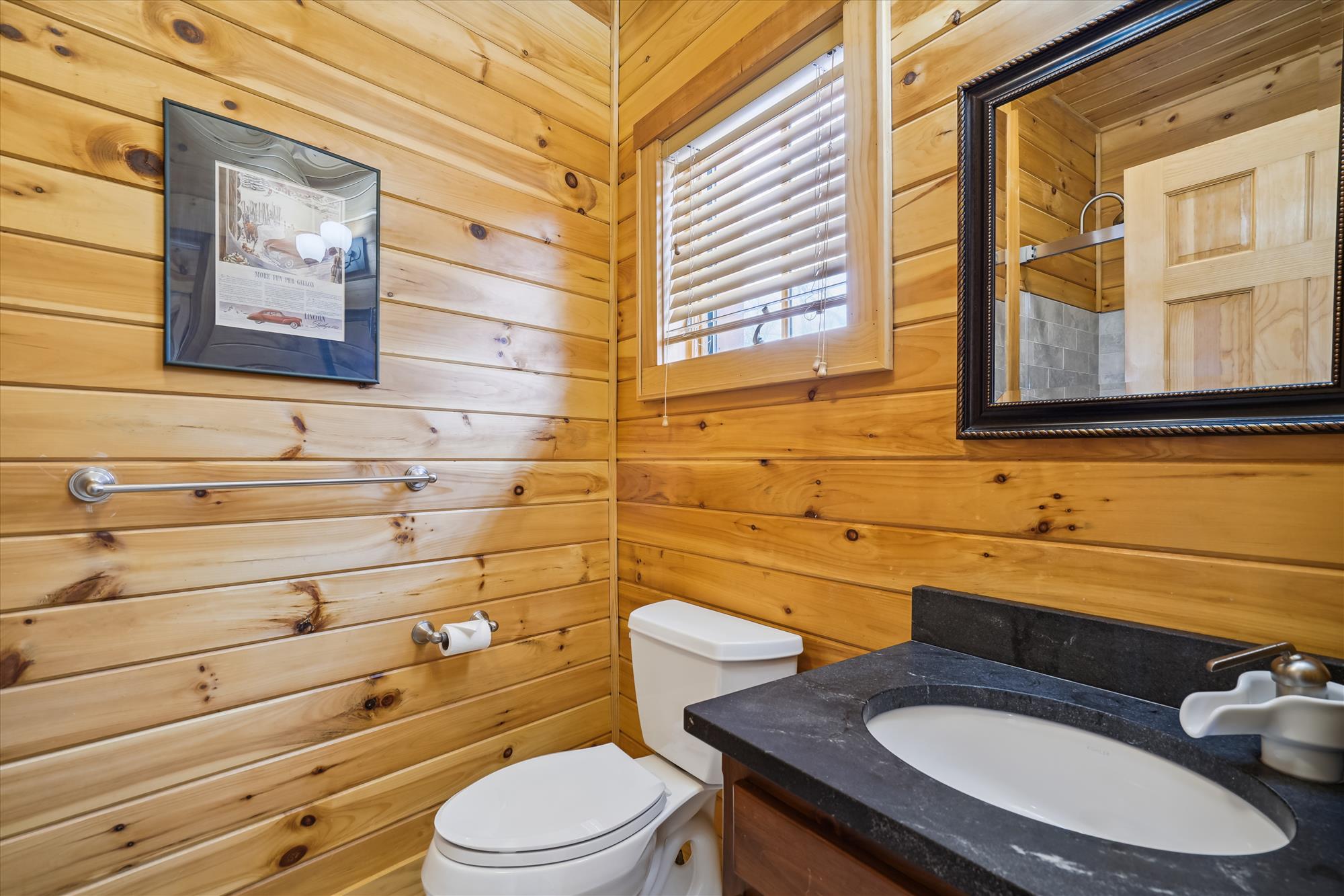Convenient Half Bathroom