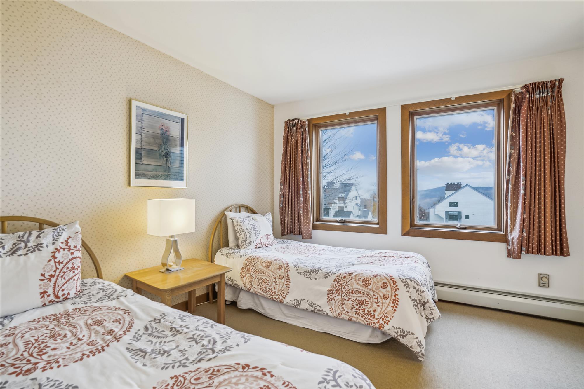 Bright Twin Bedroom