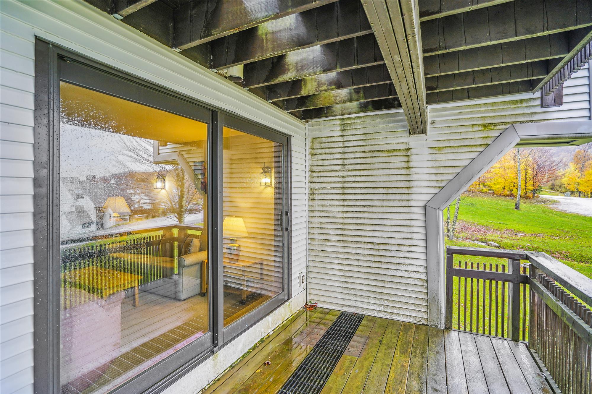Covered Balcony Access