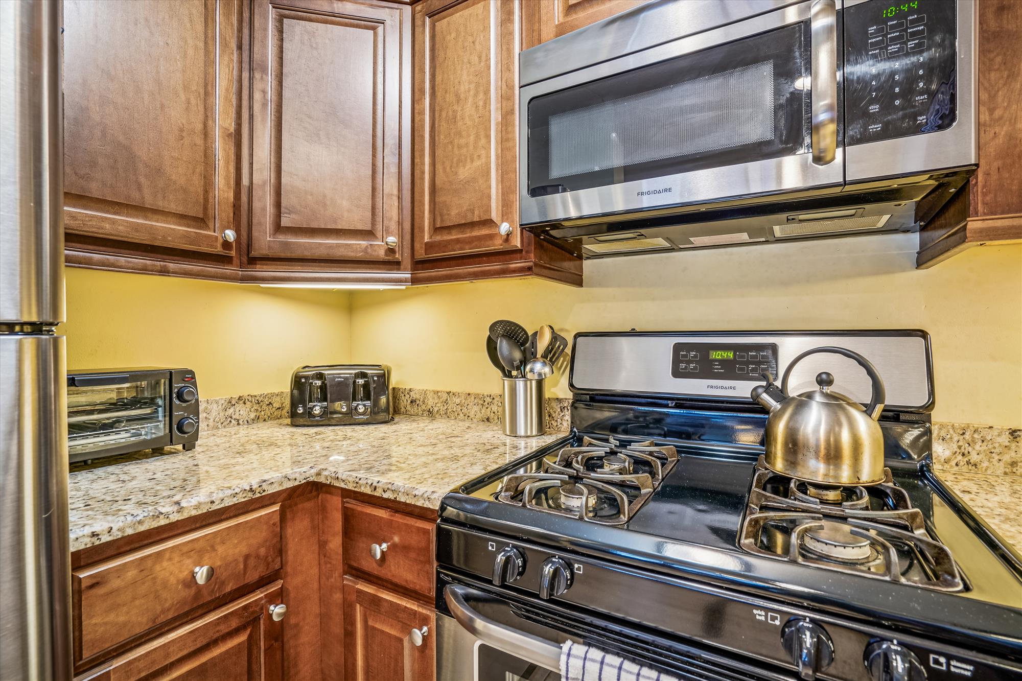 Well-Equipped Kitchen for Home Cooking