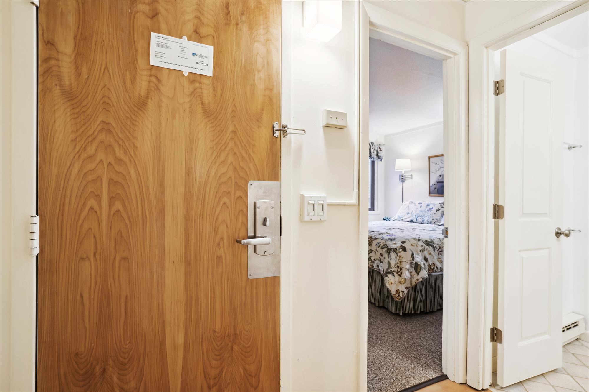 Private Unit Entrance