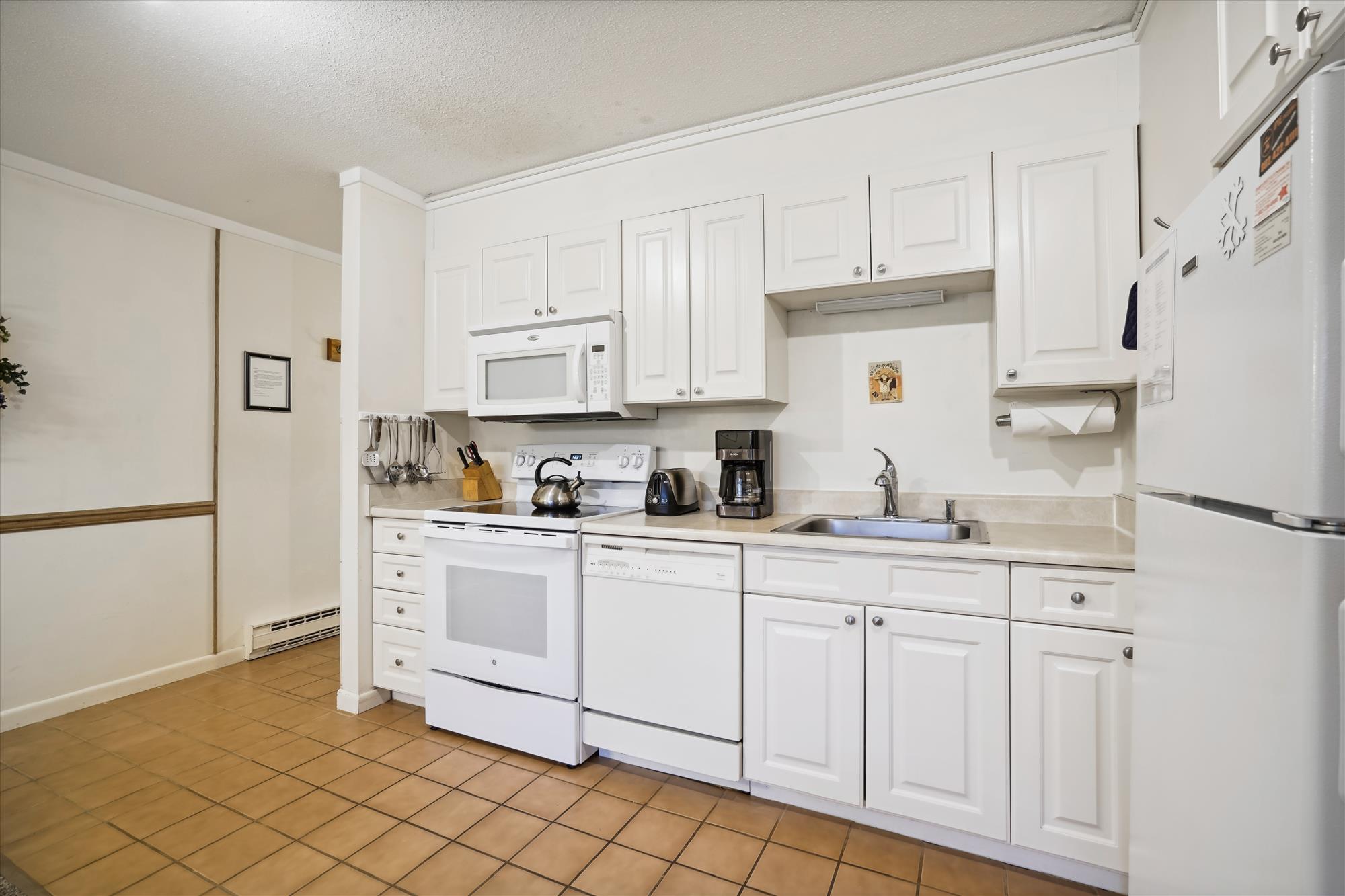 Bright Functional Kitchen
