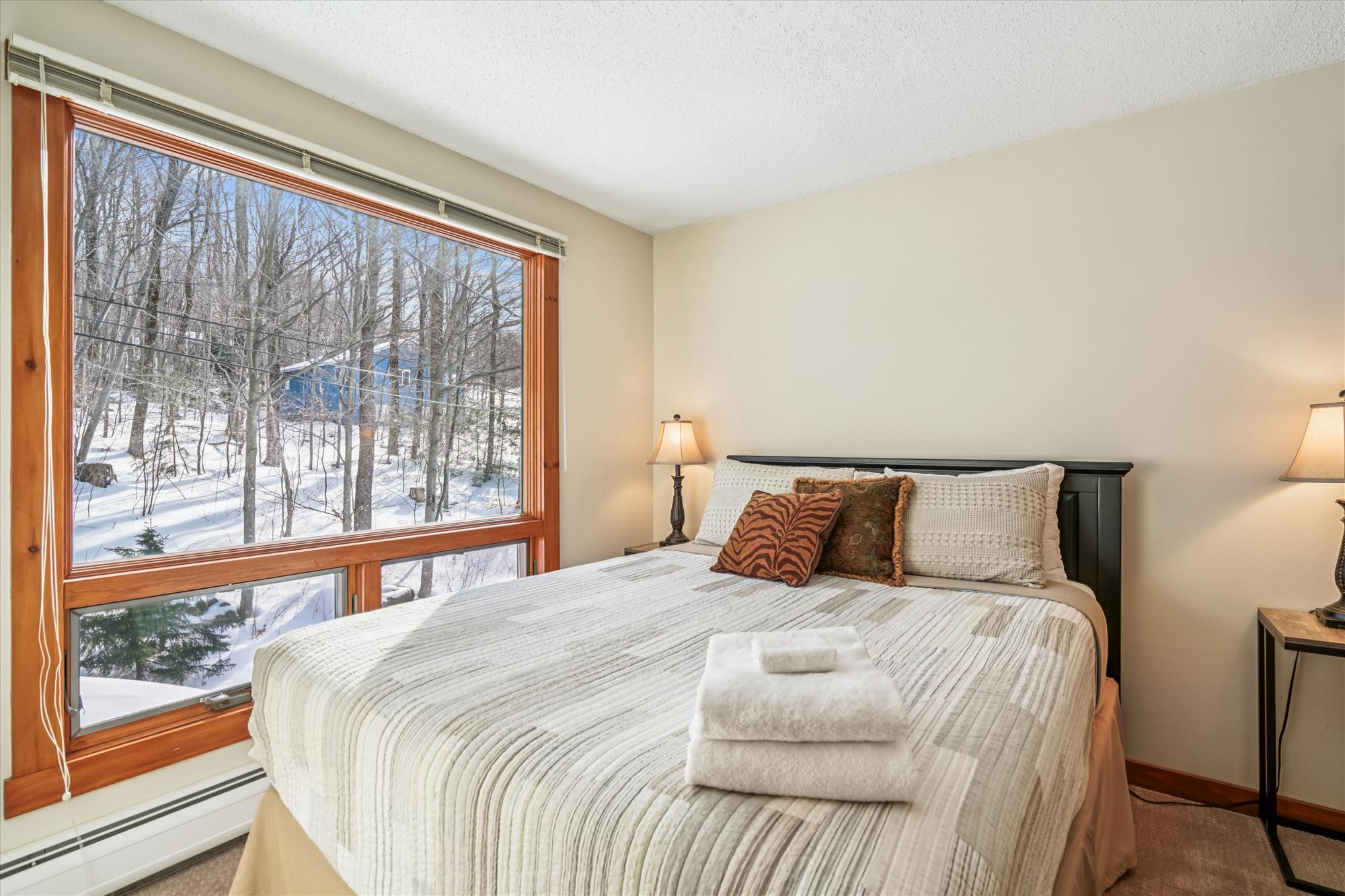 Guest Bedroom with Woodland Views