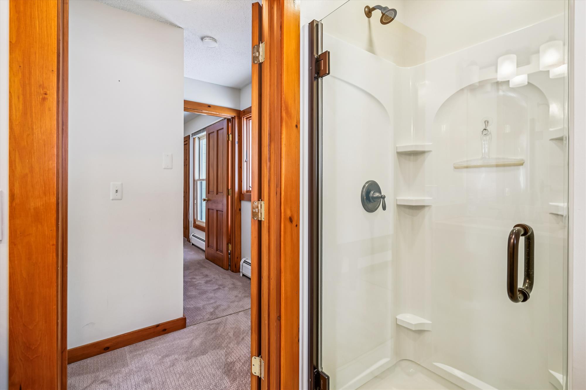 Shower with Glass Door