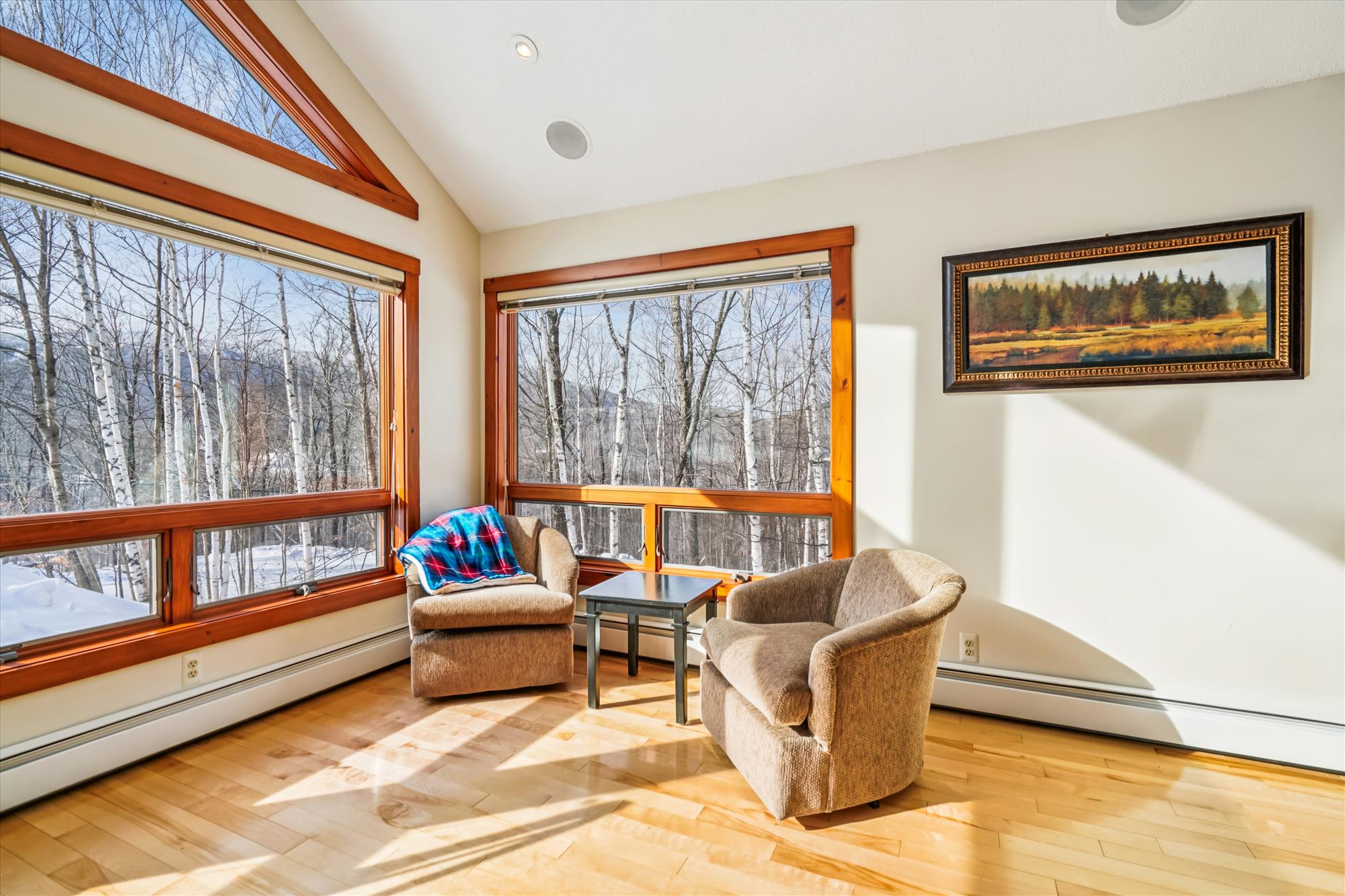 Sitting Area with Woodland Views