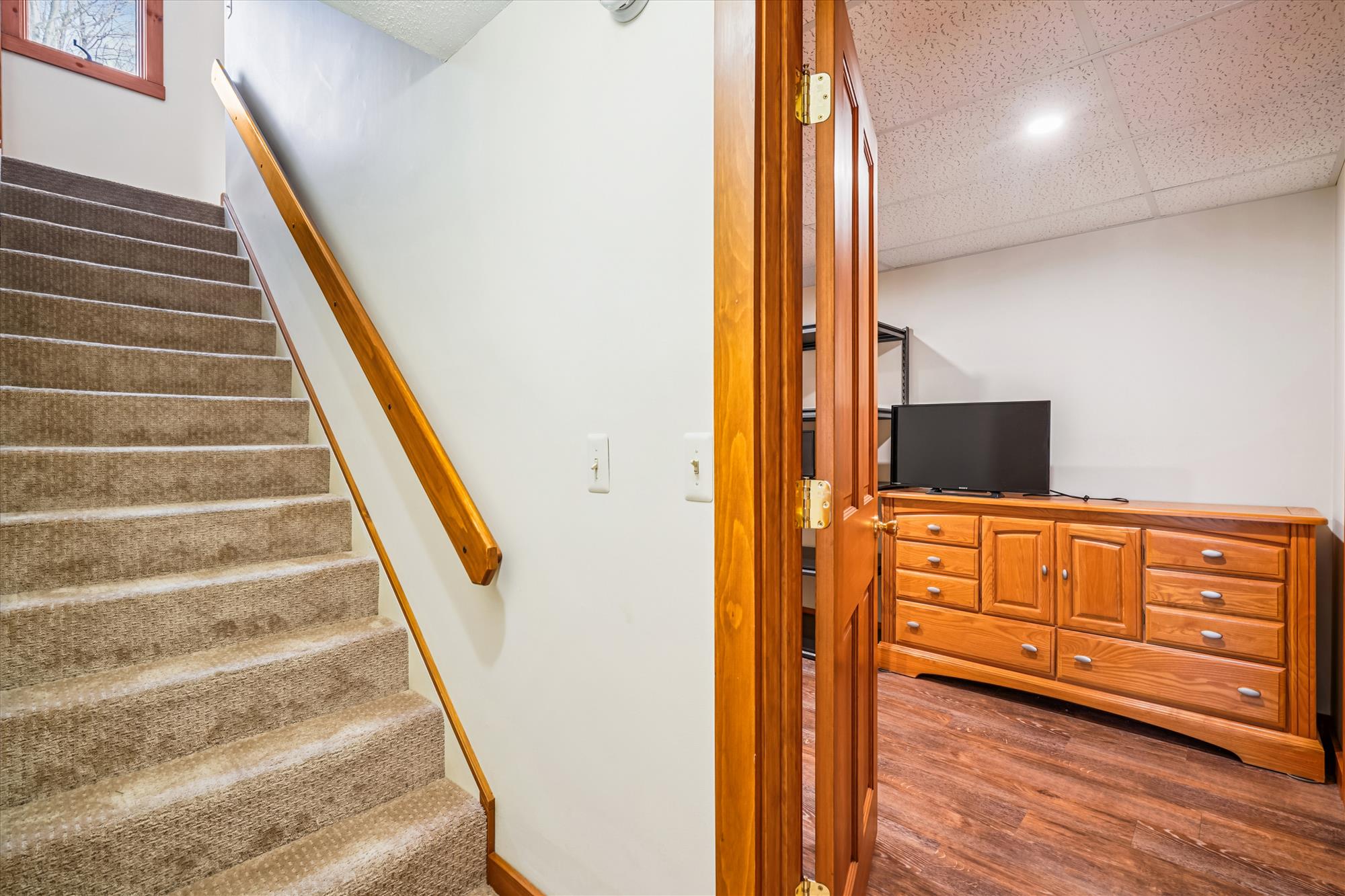 Lower-Level Hallway