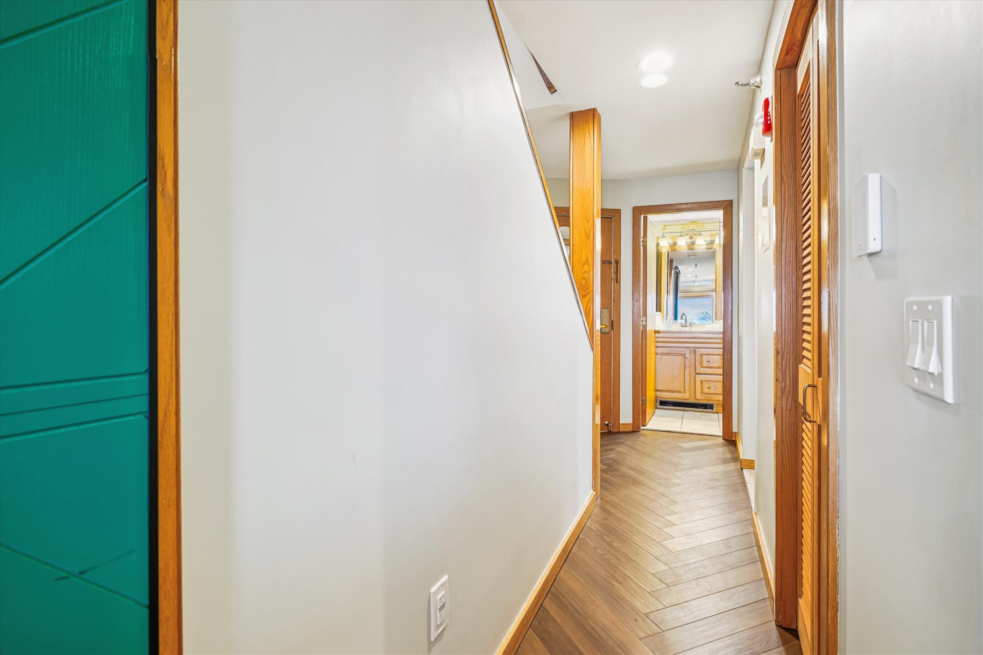 Hallway Toward Living Area