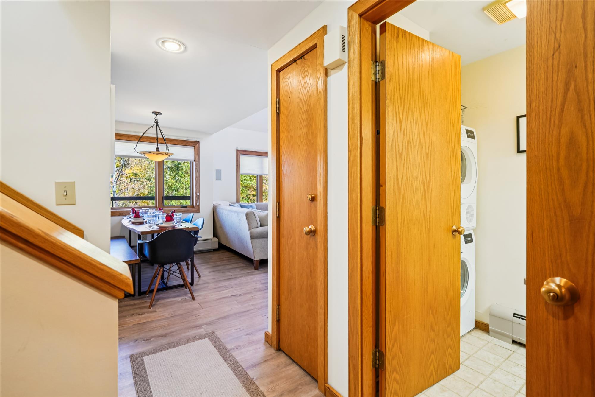 Hallway to Living Area