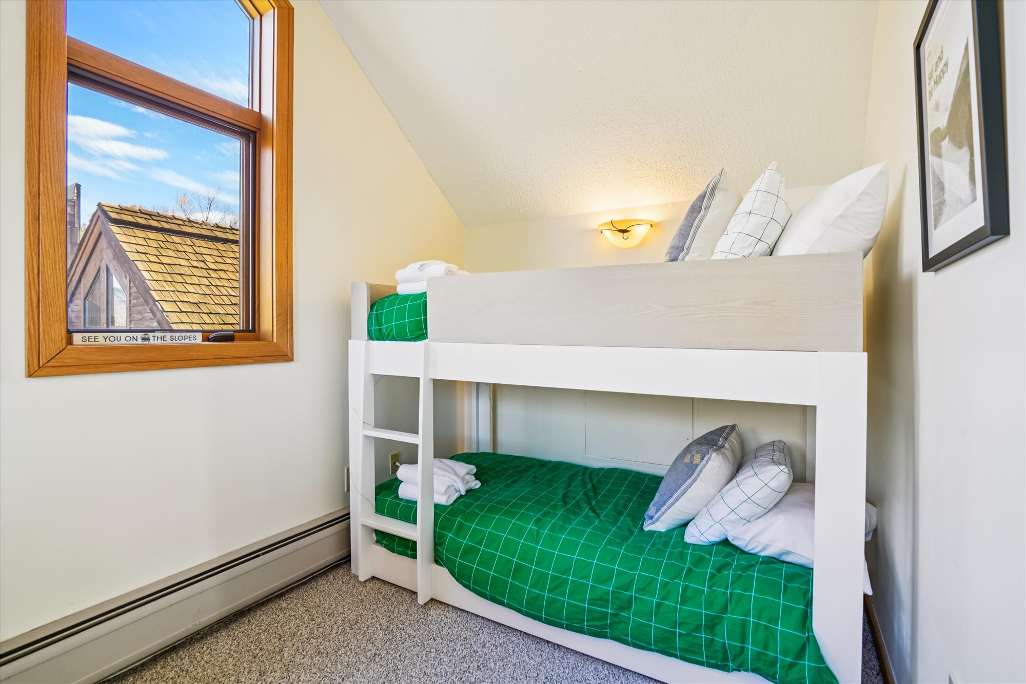Twin Bunk Beds in Loft Nook