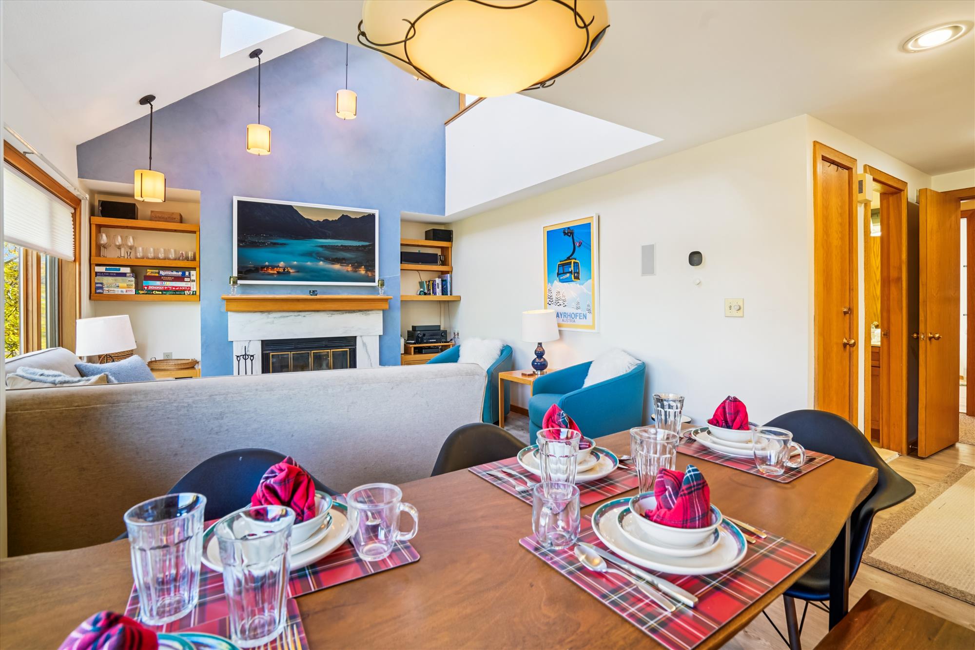 Dining Area and Living Room