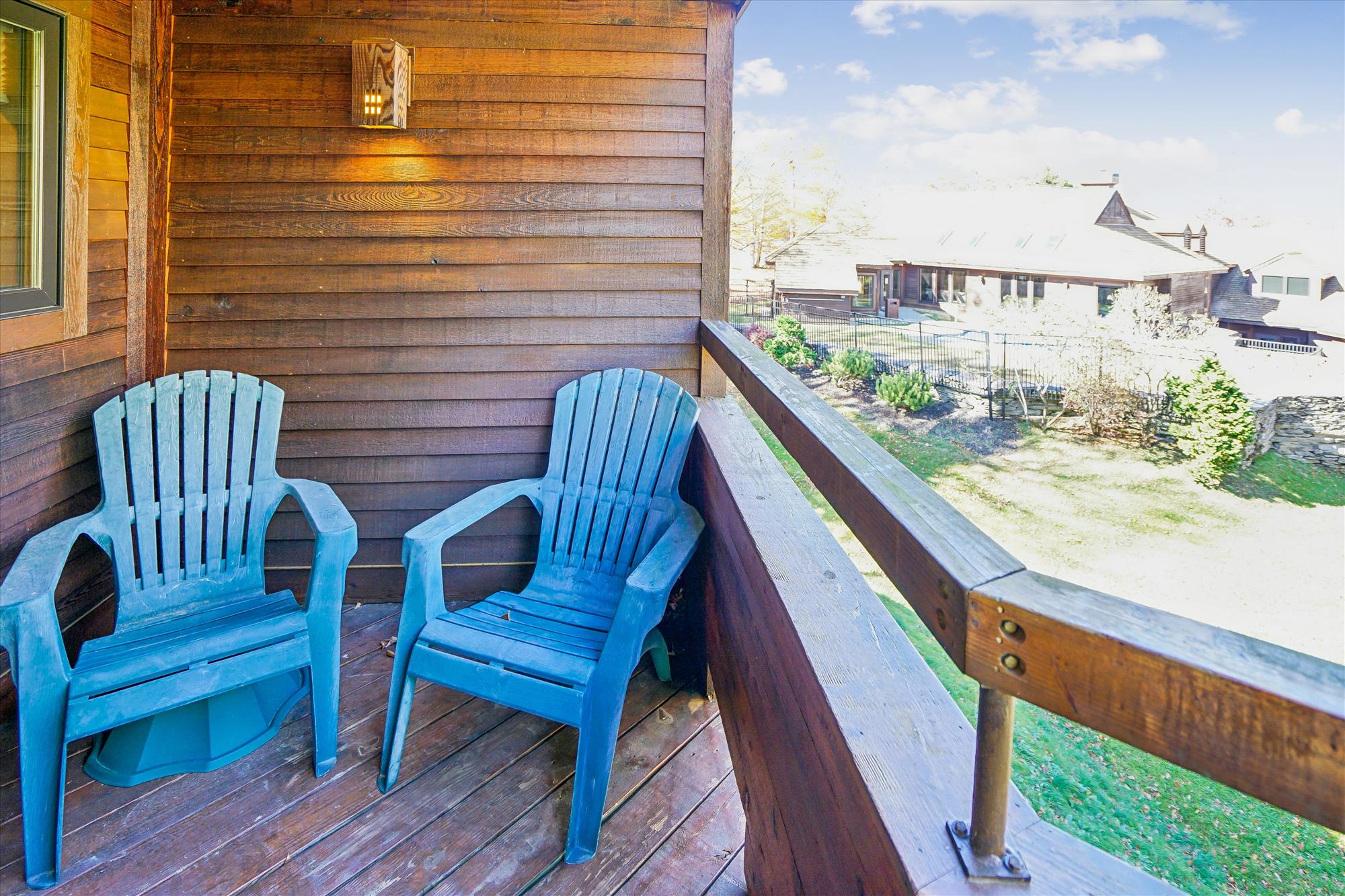 Private Balcony with Seating