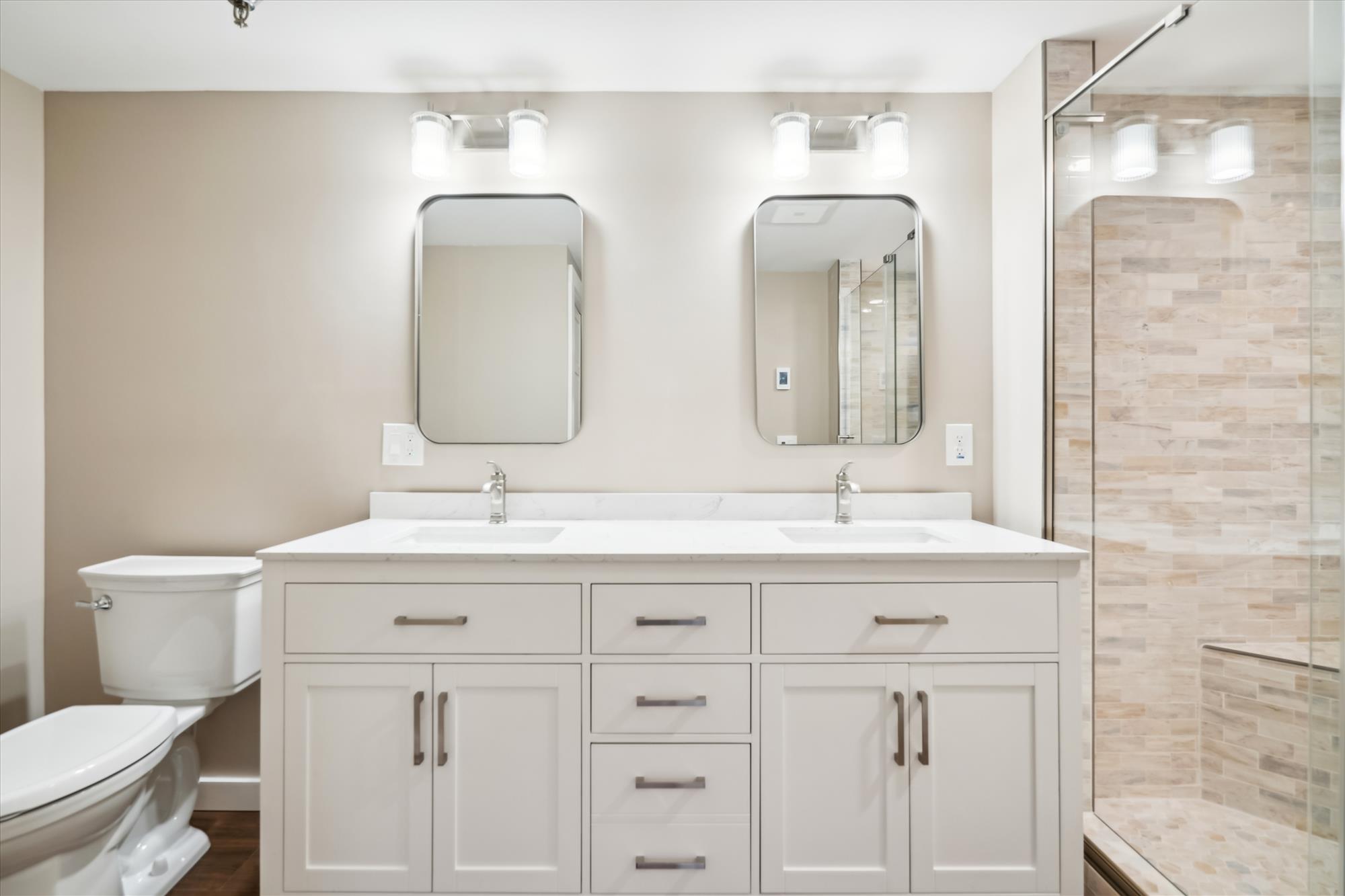 Double Vanity Bathroom