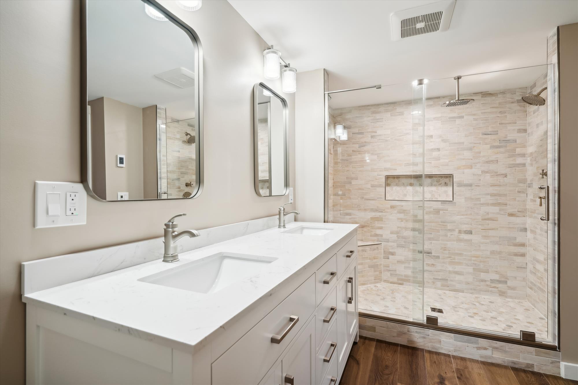 Walk-In Glass Shower