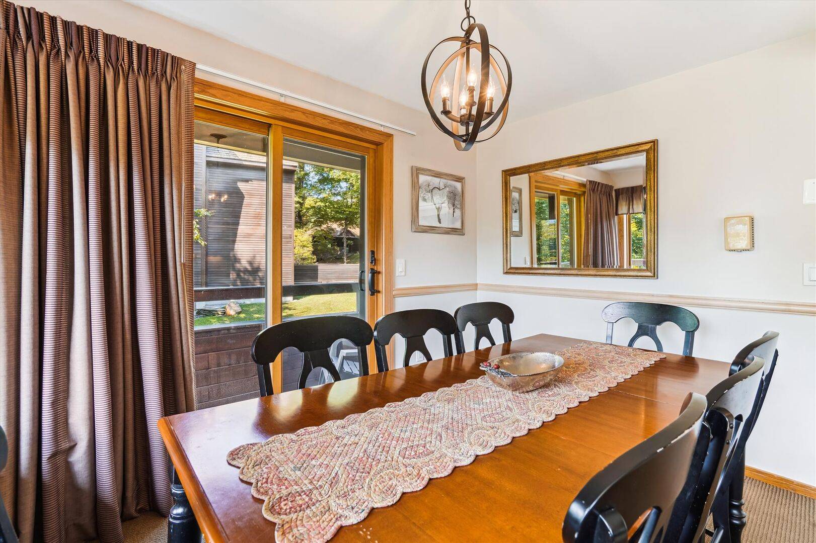 Dining Area with Open Living View