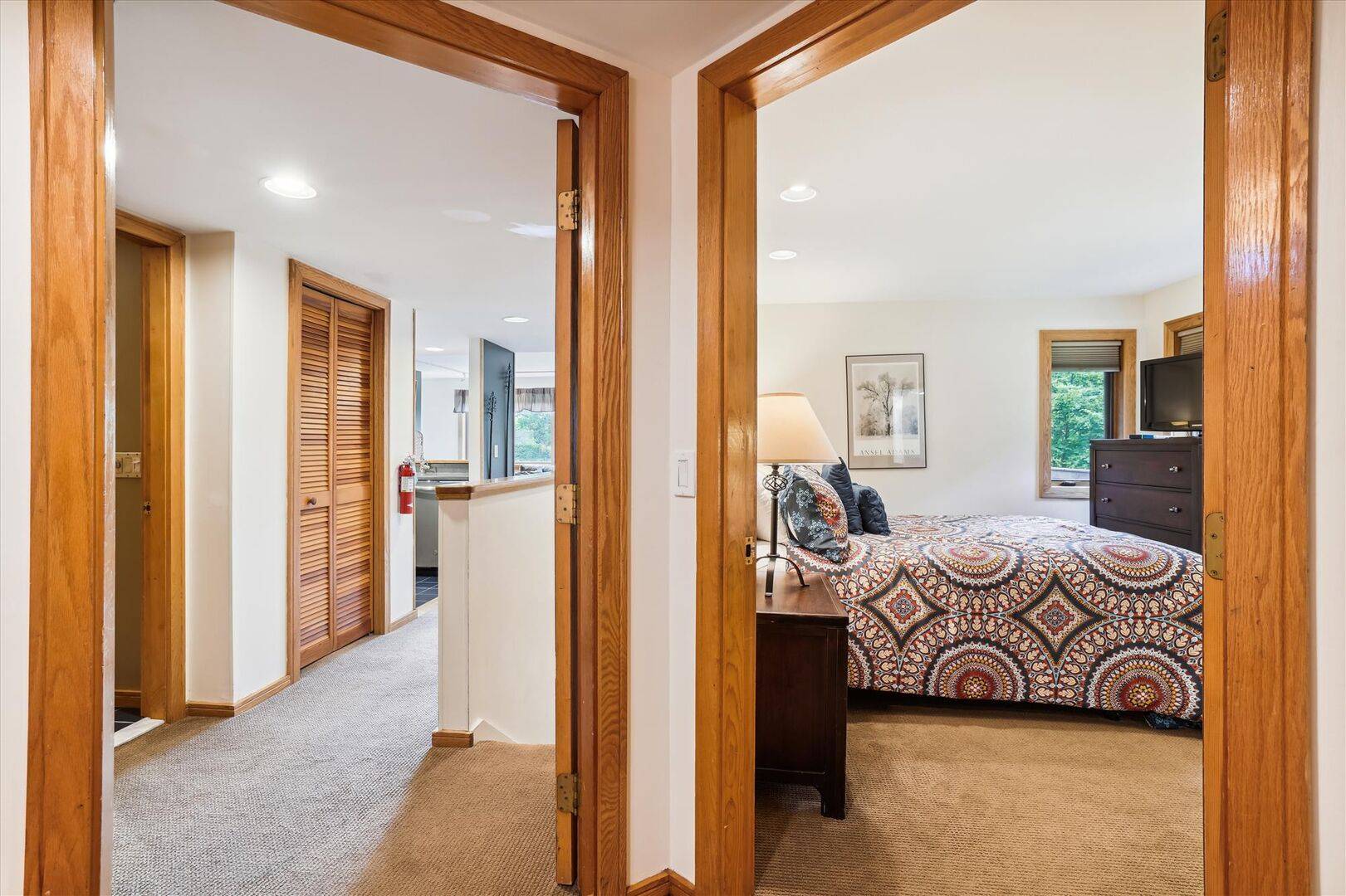Bedroom Hallway View