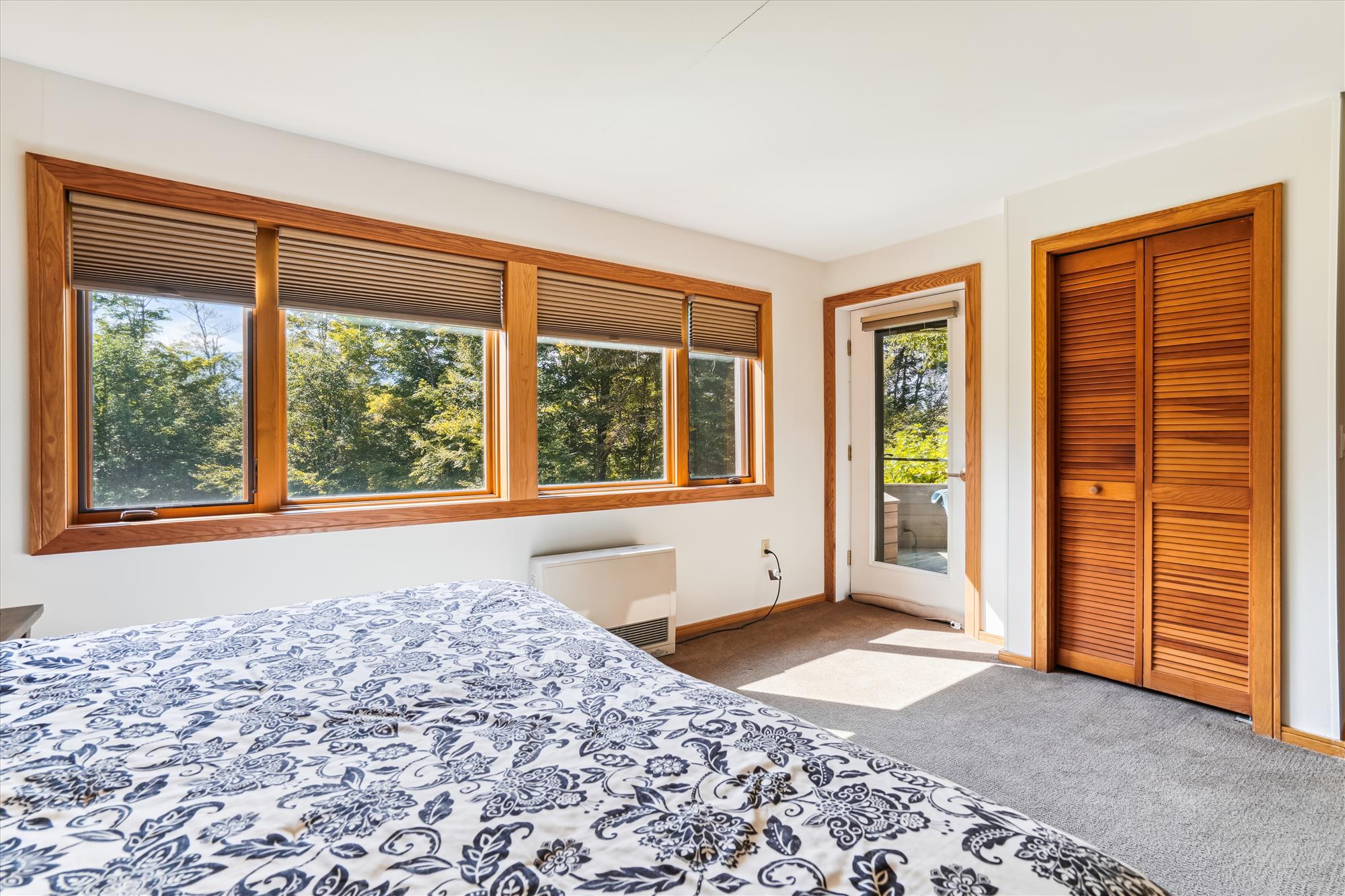 King Bedroom with Deck Access