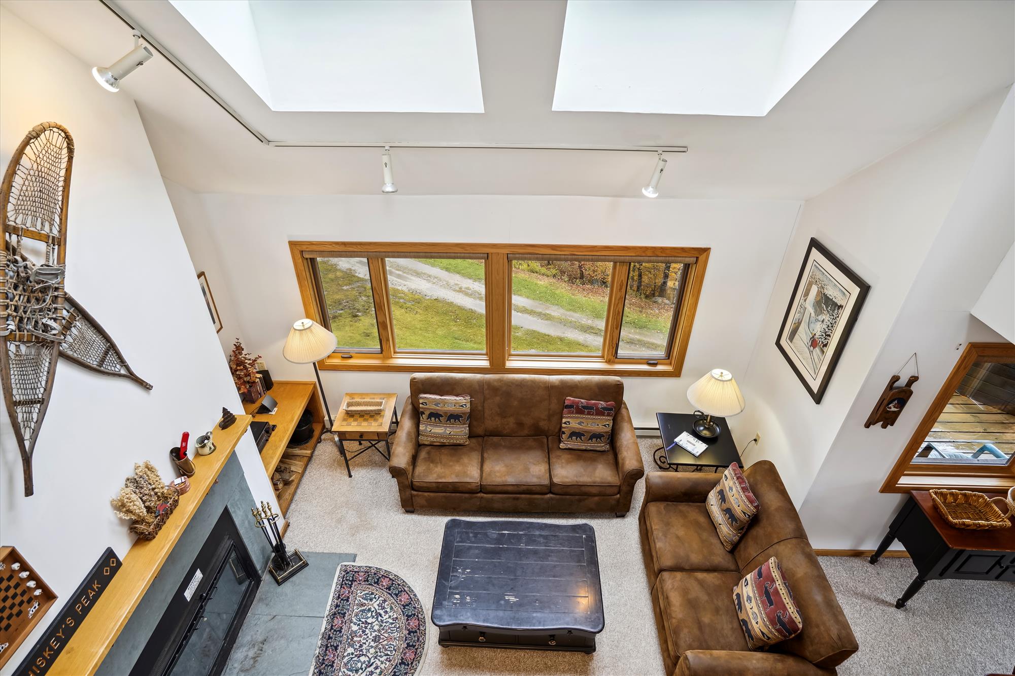 Open Loft View of the Main Living Space
