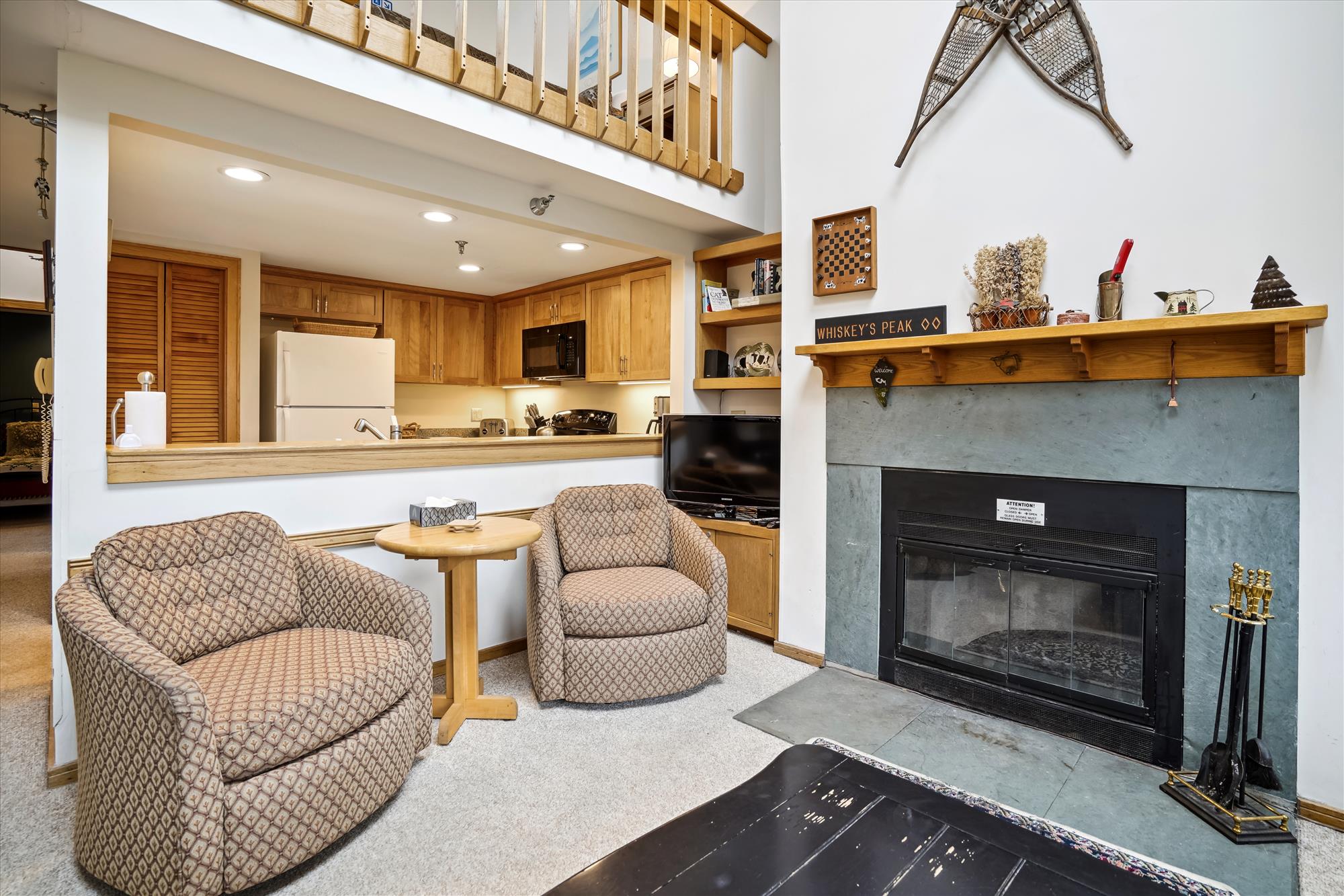 Living Room & Kitchen Gathering Space