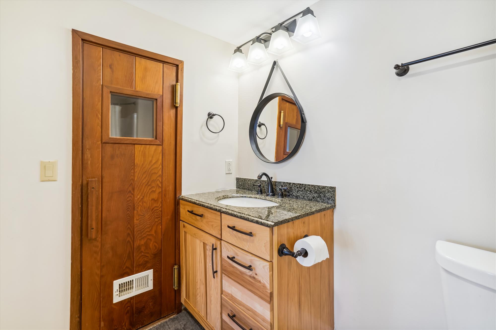 Bathroom with Sauna
