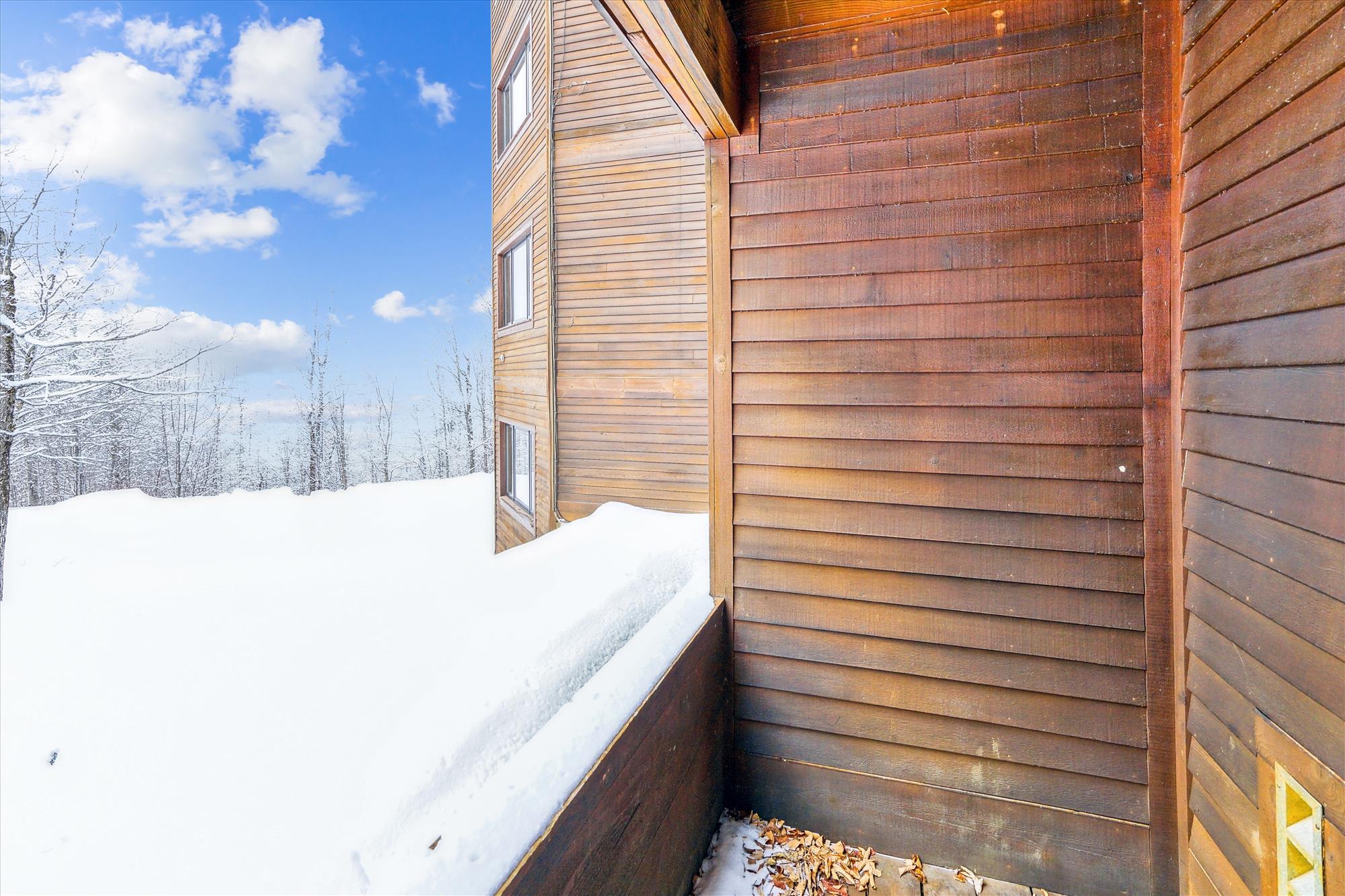 Winter Deck View