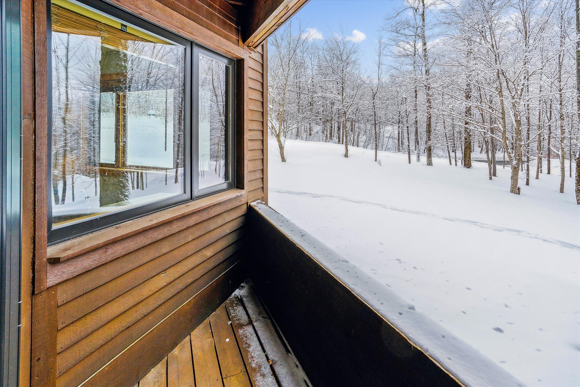 Deck with Wooded Views