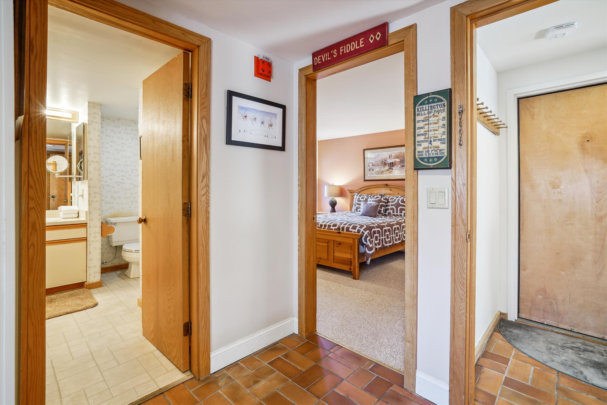 Entry Hall with Mountain Character