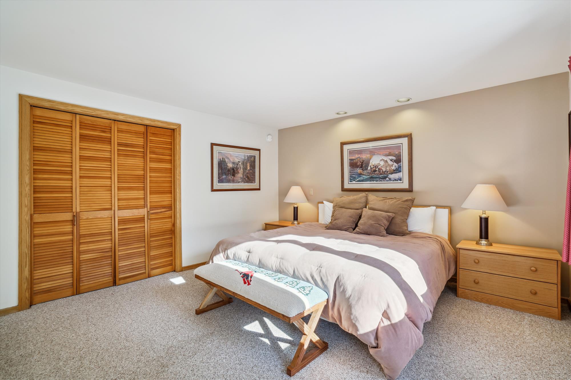 Oversized Bedroom with Plenty of Space