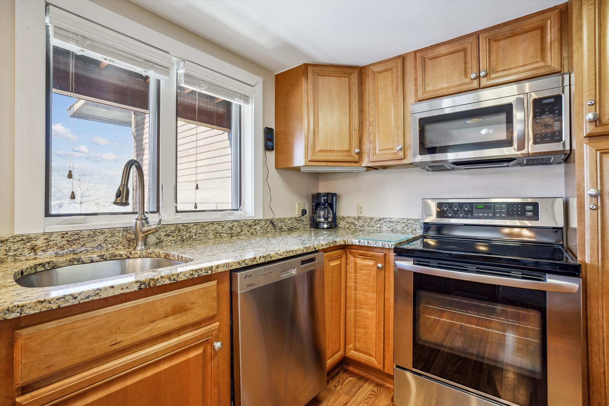Updated Kitchen with Granite Counters