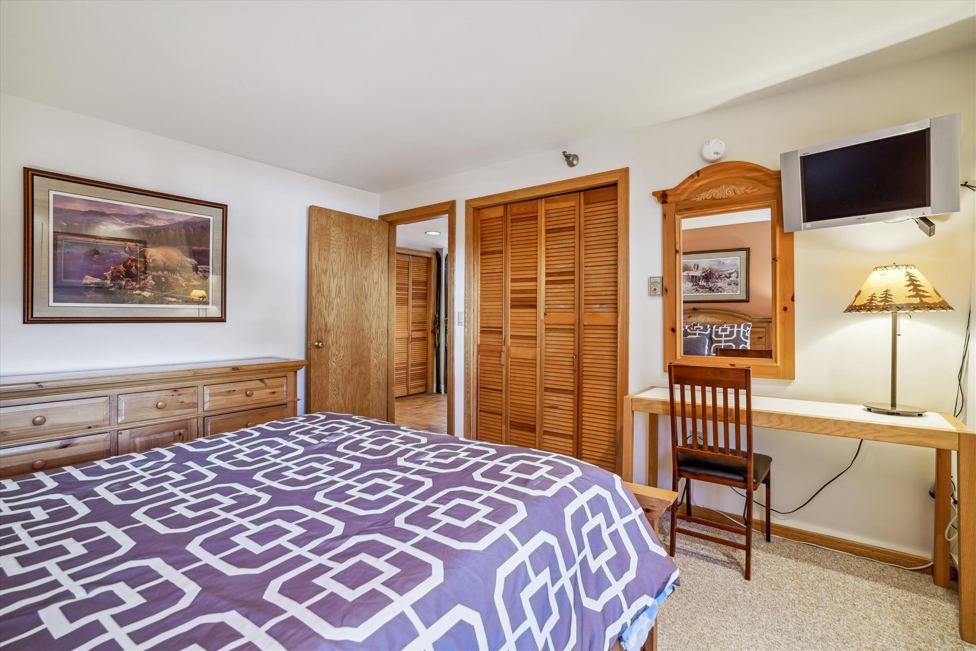 Guest Bedroom with Workspace Nook