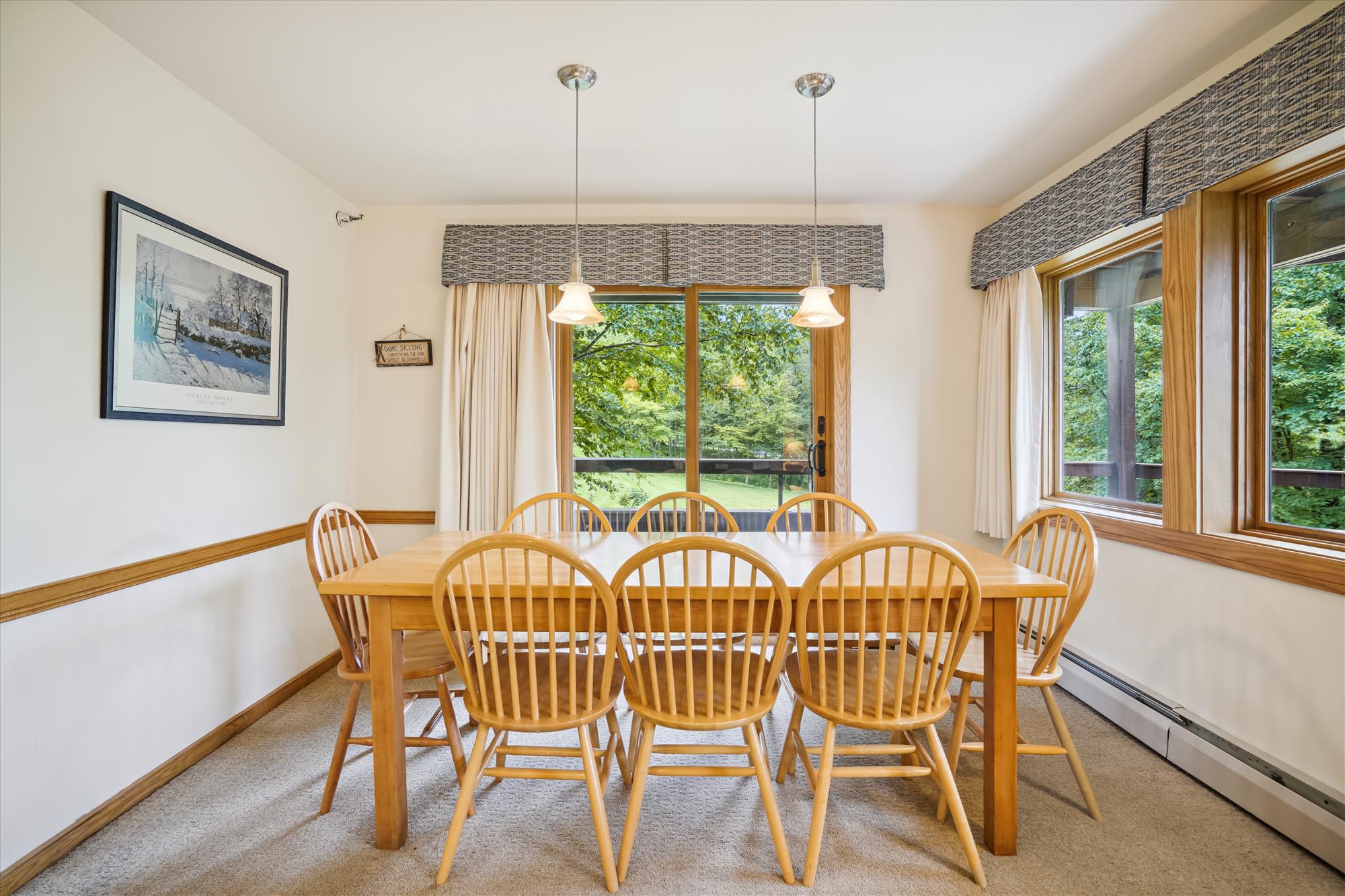 Bright Open-Concept Living & Dining Area