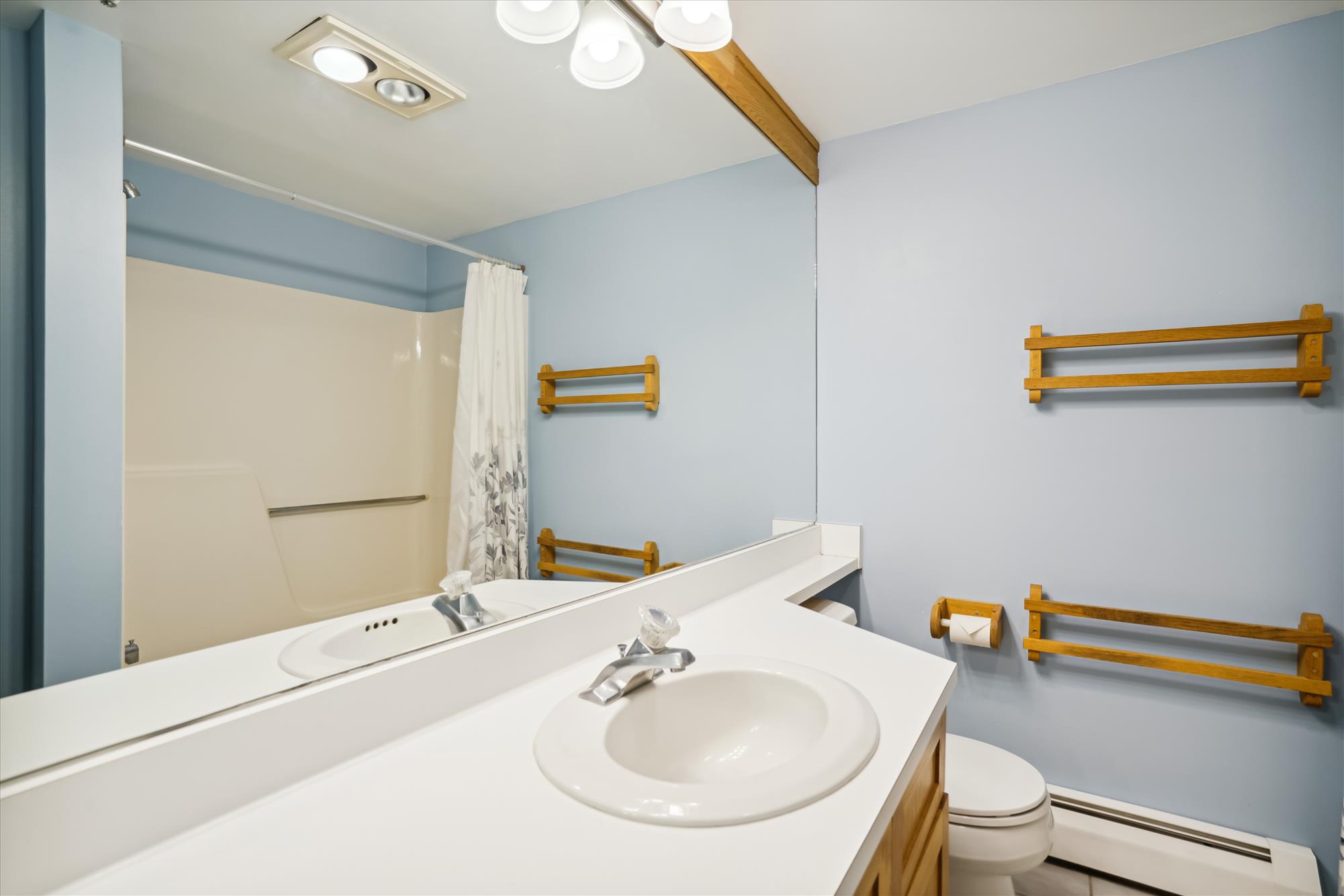 Full Bathroom with Spacious Vanity