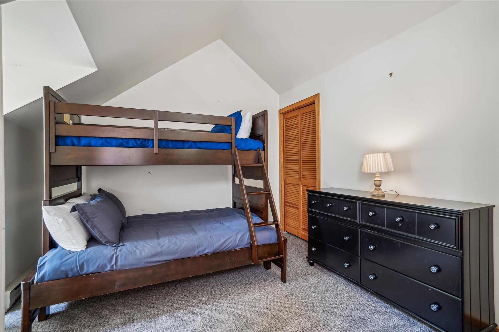 Spacious Bunk Room with Storage