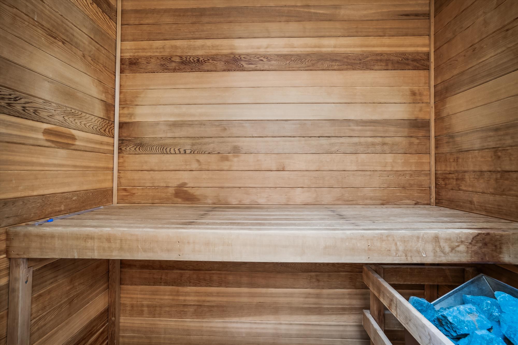 Private Sauna for Après-Ski Relaxation