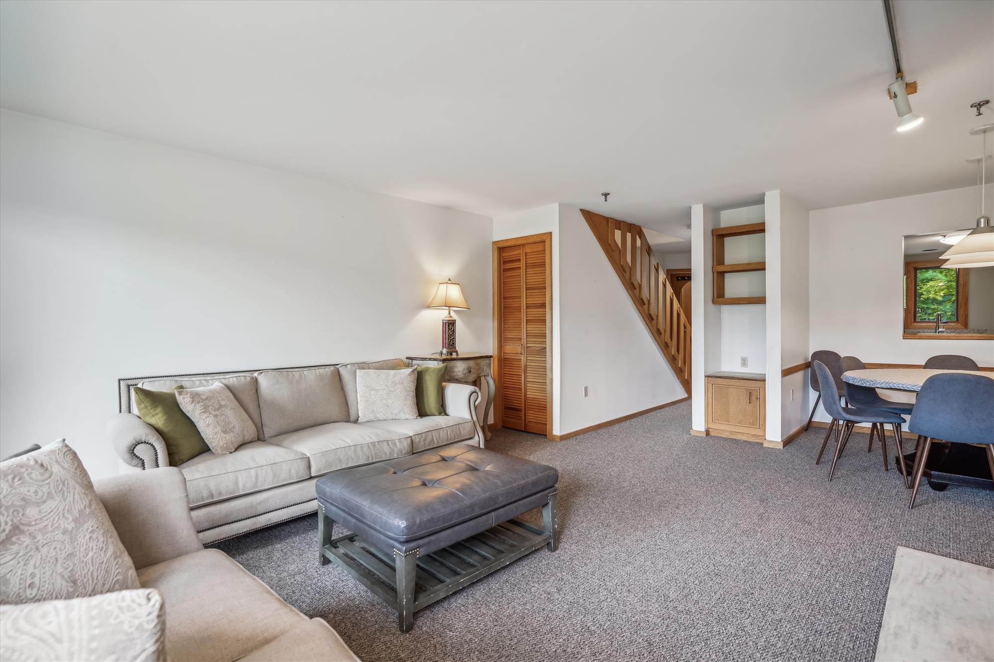 Open Living and Dining Layout