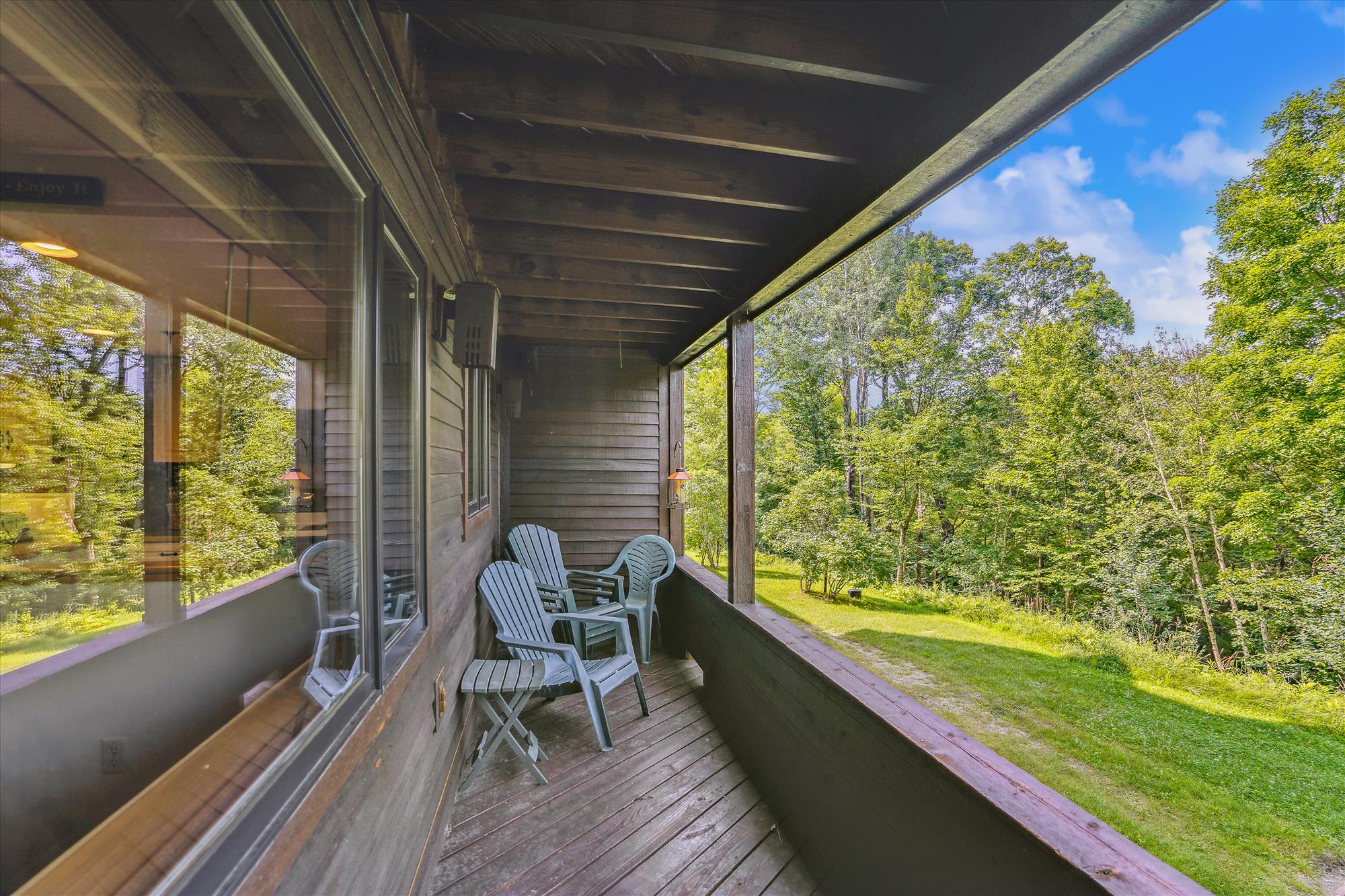 Wooded Balcony Views