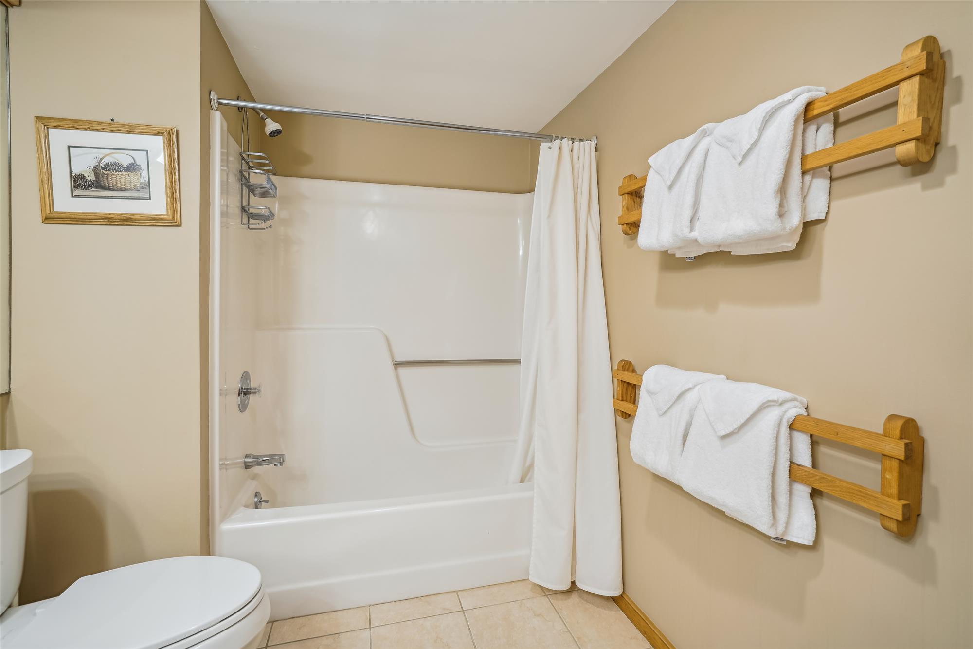 Full Bathroom with Tub and Shower