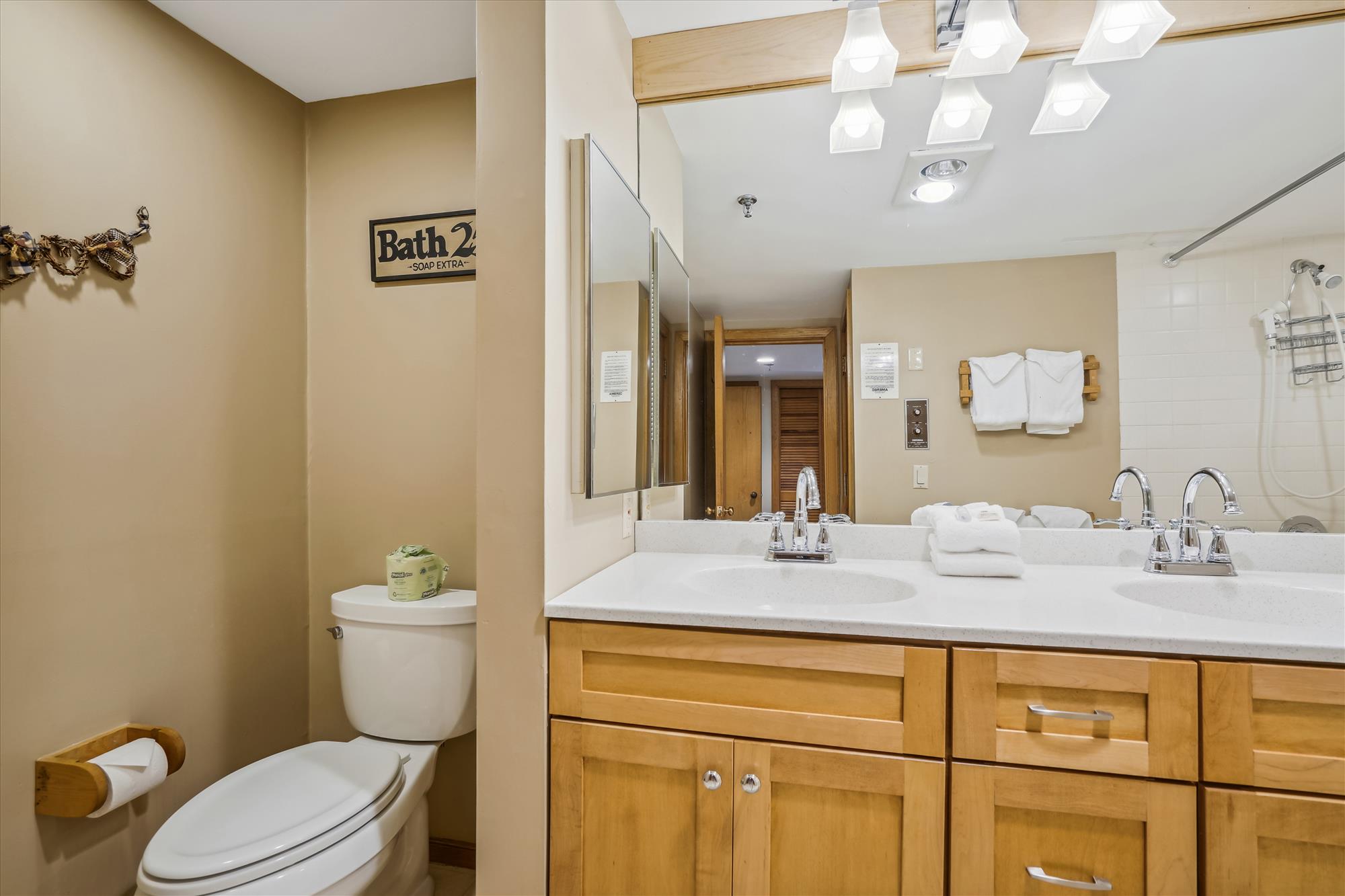Double Vanity Bathroom