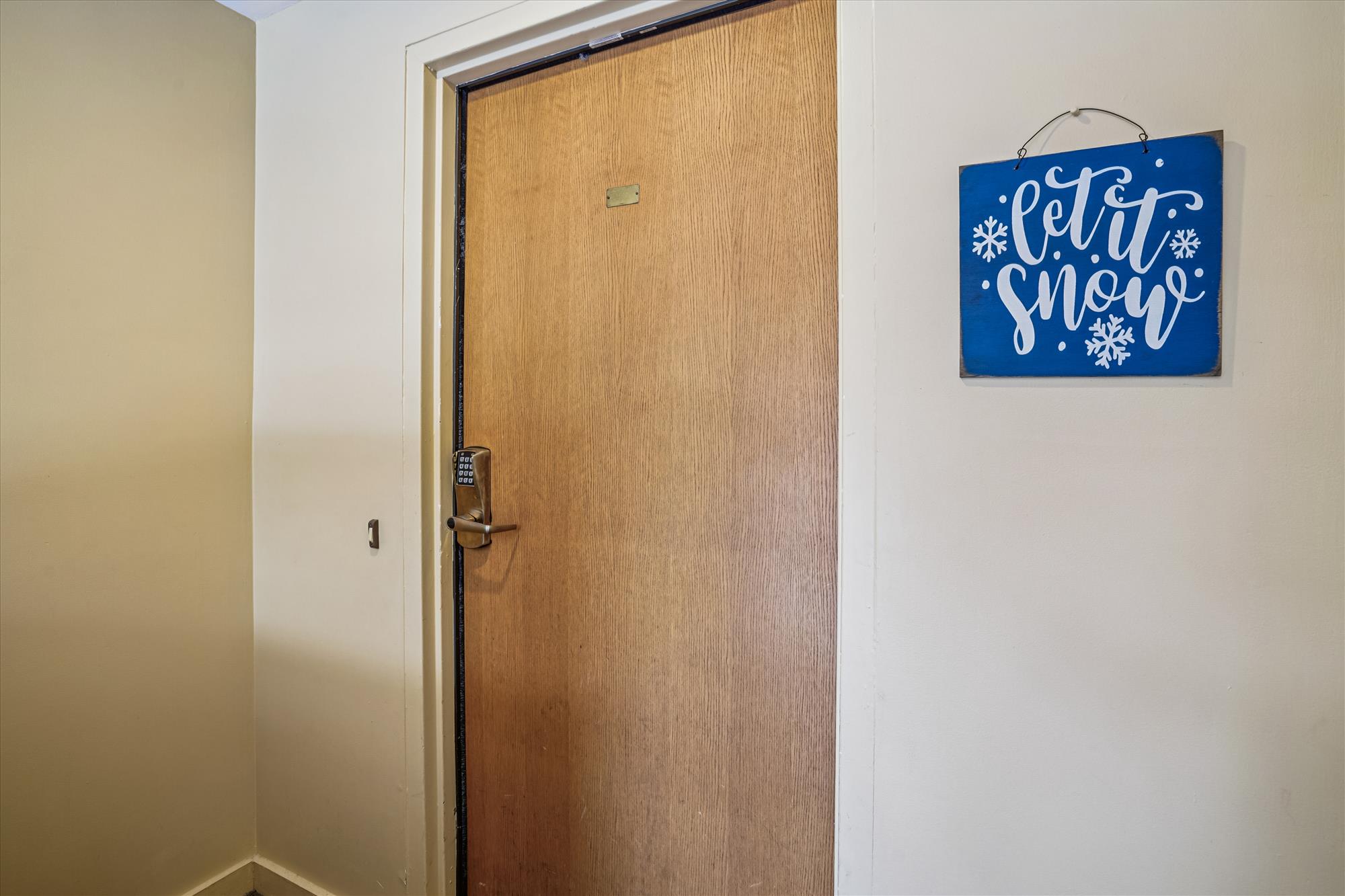 Secure Entry with Keypad Access