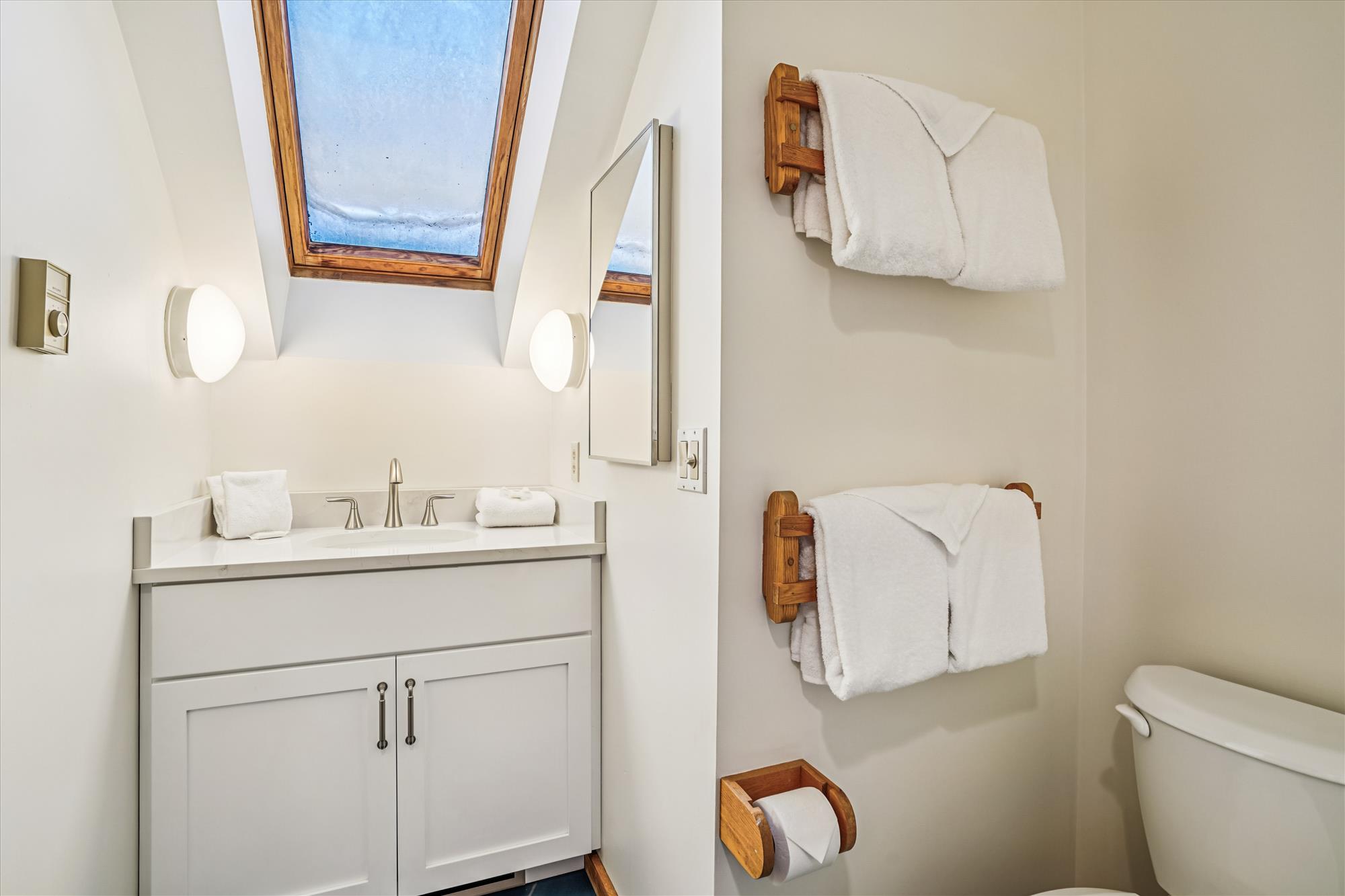 Half Bath with Skylight