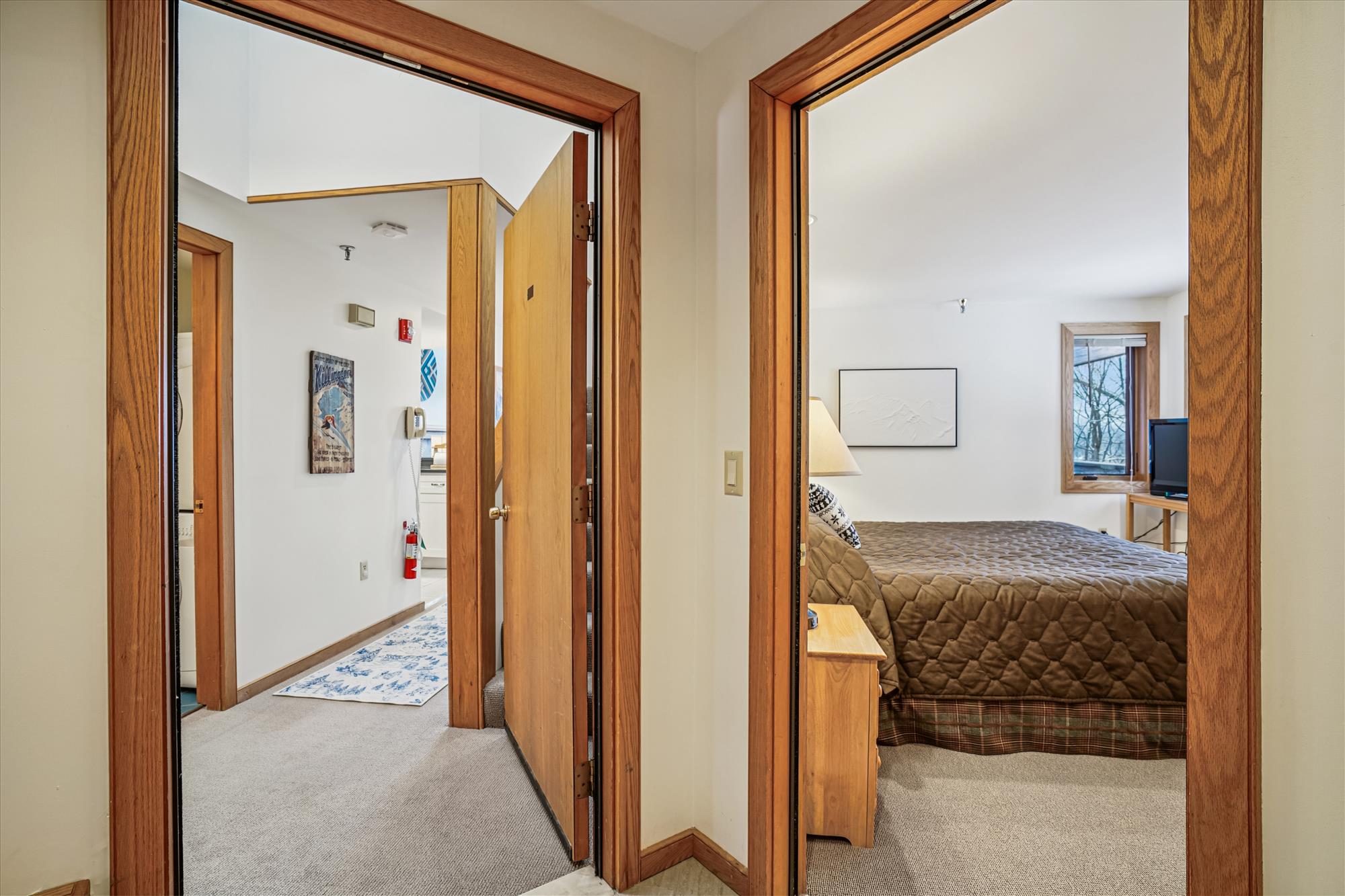 View Between Bedroom & Hallway