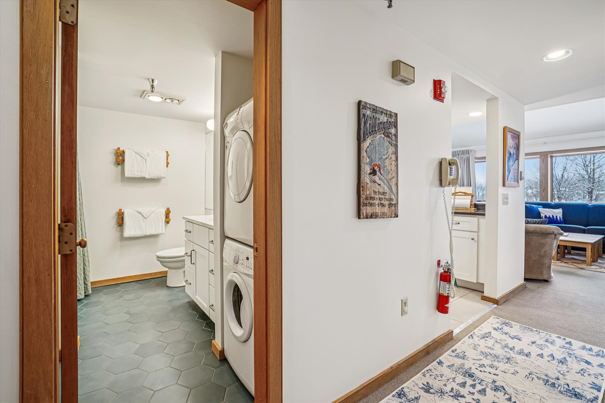 Hallway Connecting Living Spaces