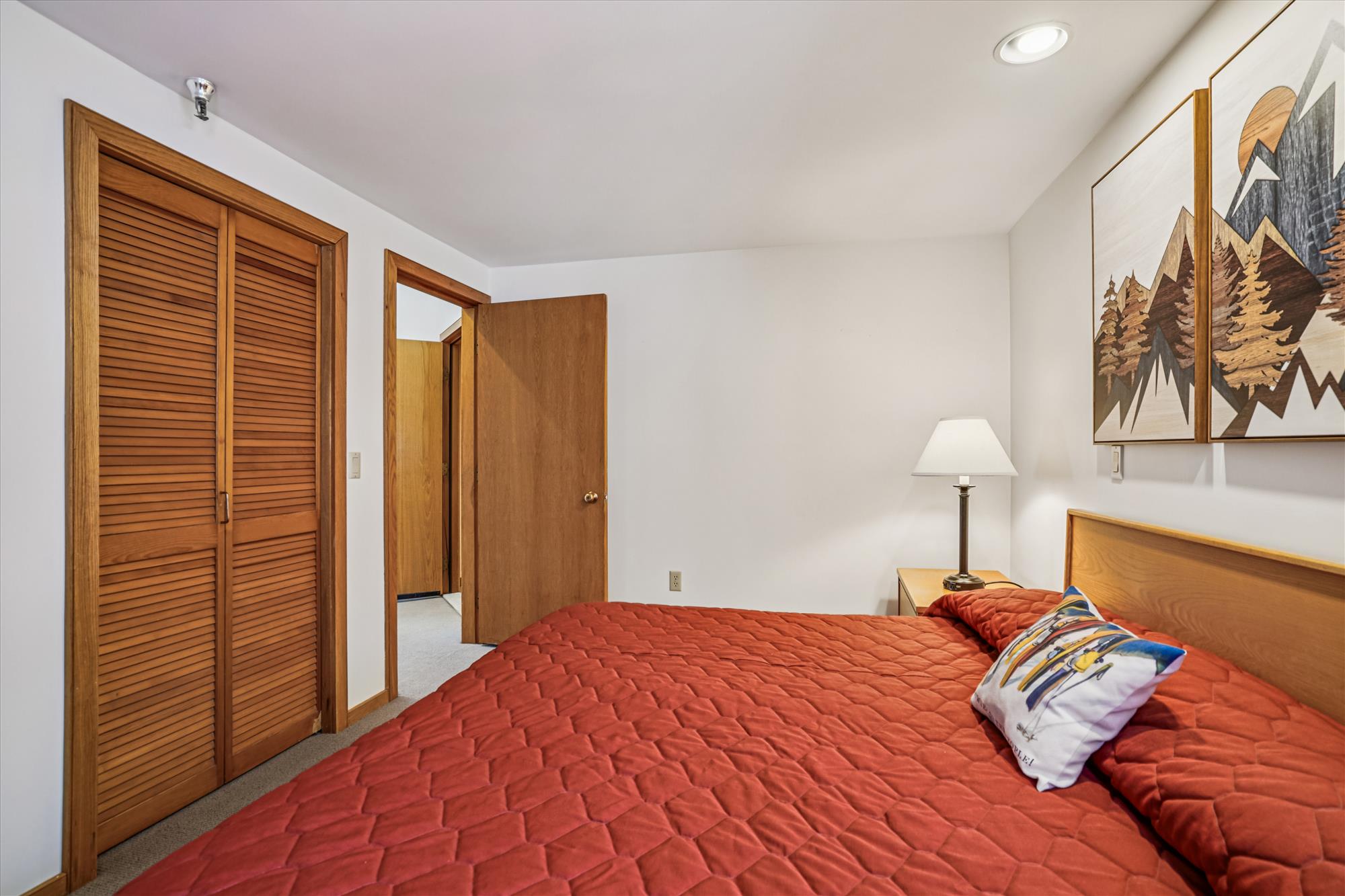 Clean, Functional Bedroom Layout