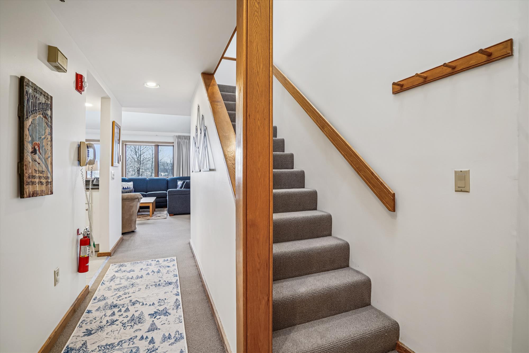 Staircase Leading to Upper Level