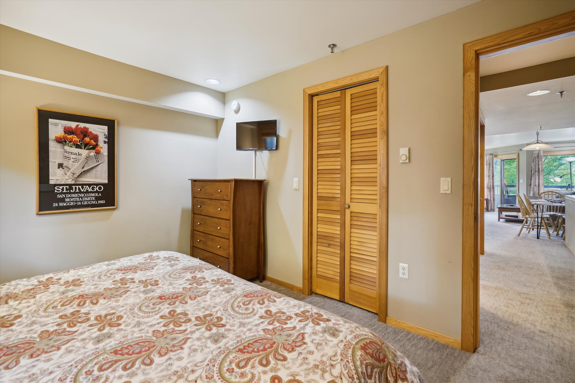 Just Steps from the Living Area