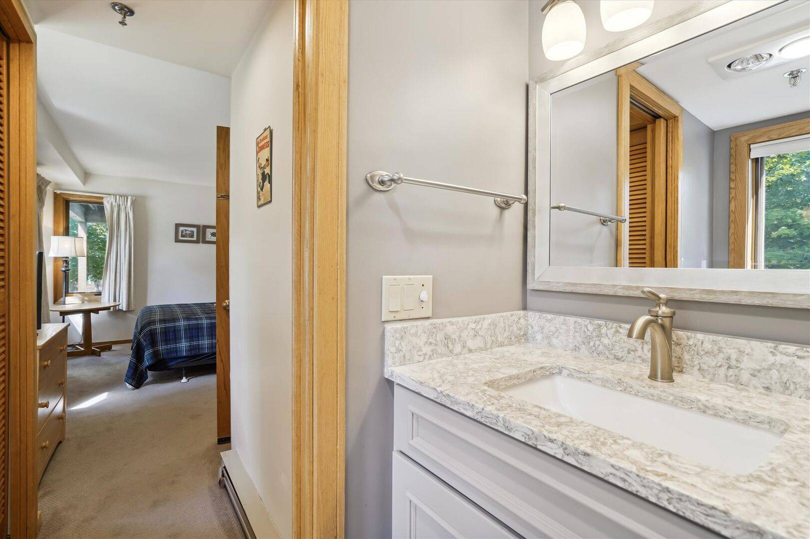 Updated Bathroom Vanity